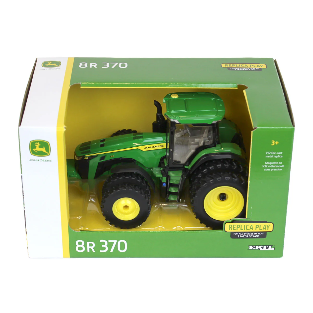 1/32 John Deere 8R 370 Tractor with Front & Rear Duals by ERTL - Image 5
