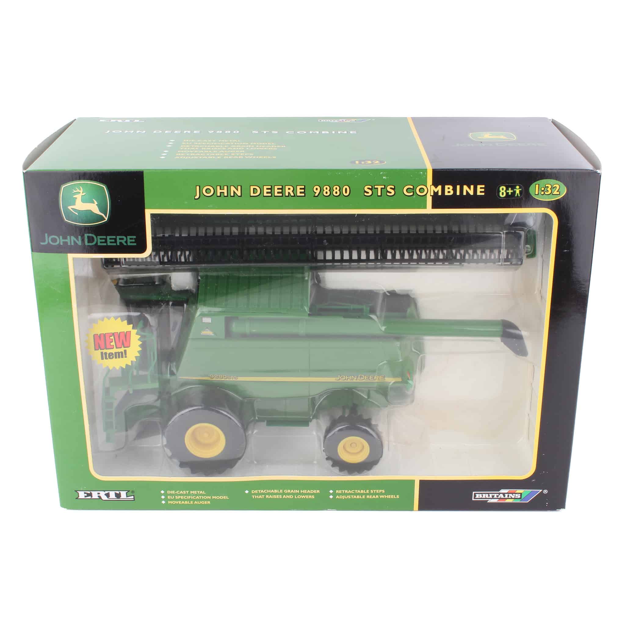 1/32 John Deere 9880 STS Combine with Grain Header by Britains