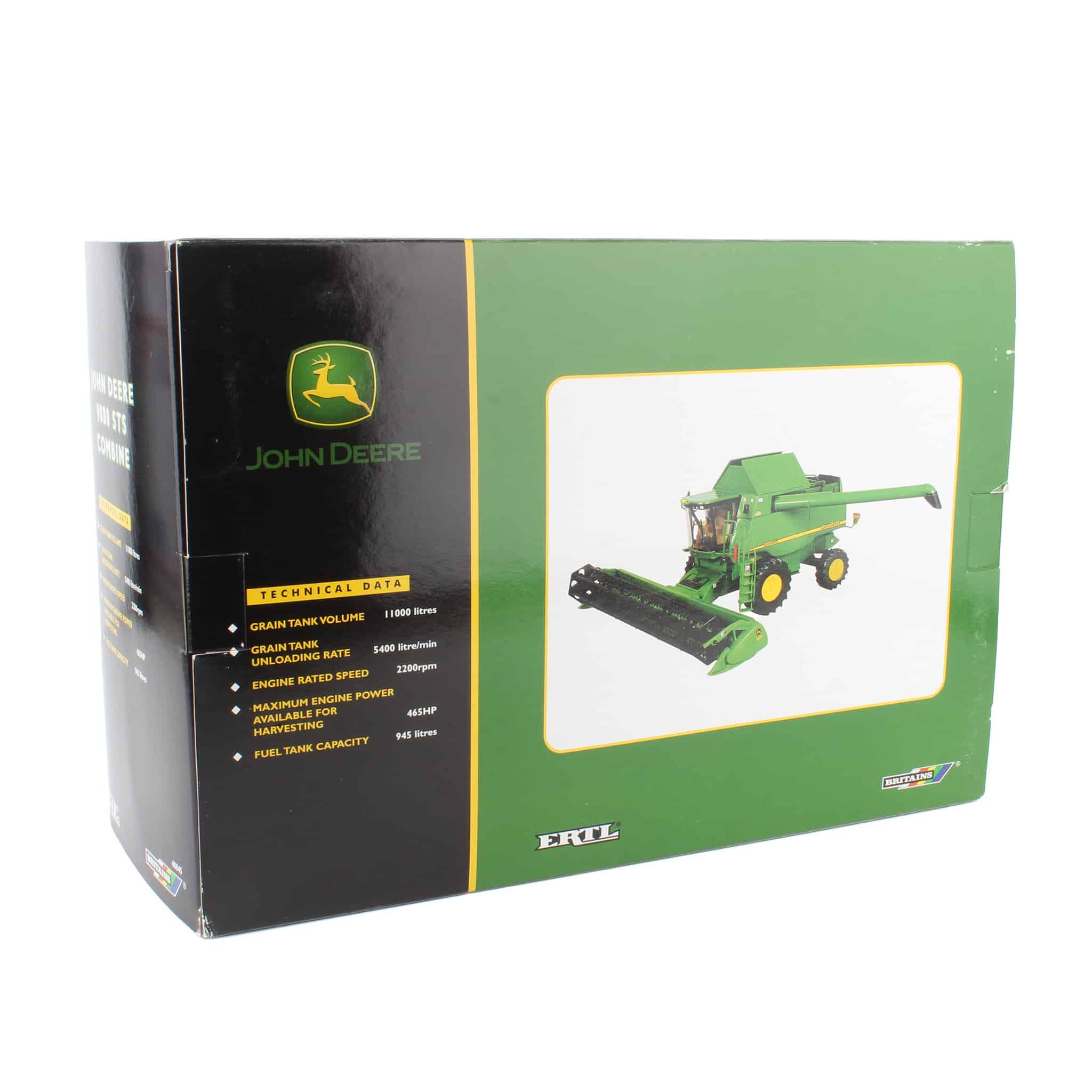 1/32 John Deere 9880 STS Combine with Grain Header by Britains - Image 3