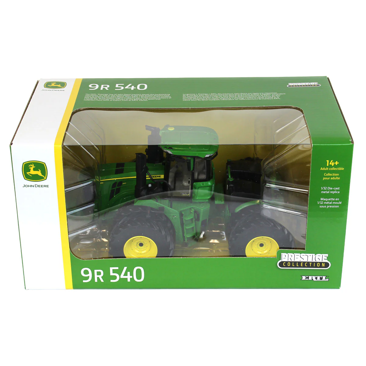 1/32 John Deere 9R 540 Tractor with Front & Rear Duals, ERTL Prestige Collection - Image 6