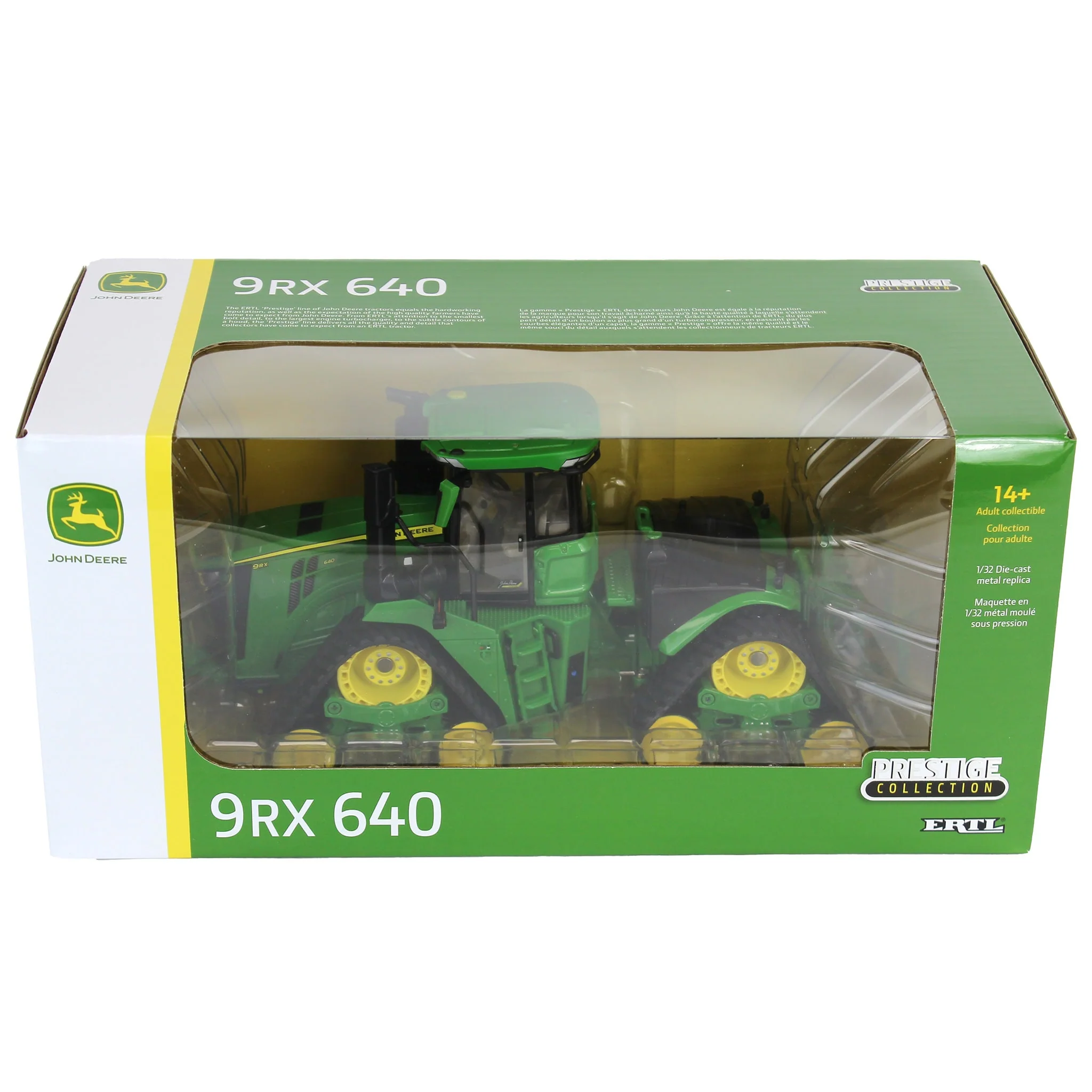 1/32 John Deere 9RX 640 Tractor with Tracks, ERTL Prestige Collection - Image 6