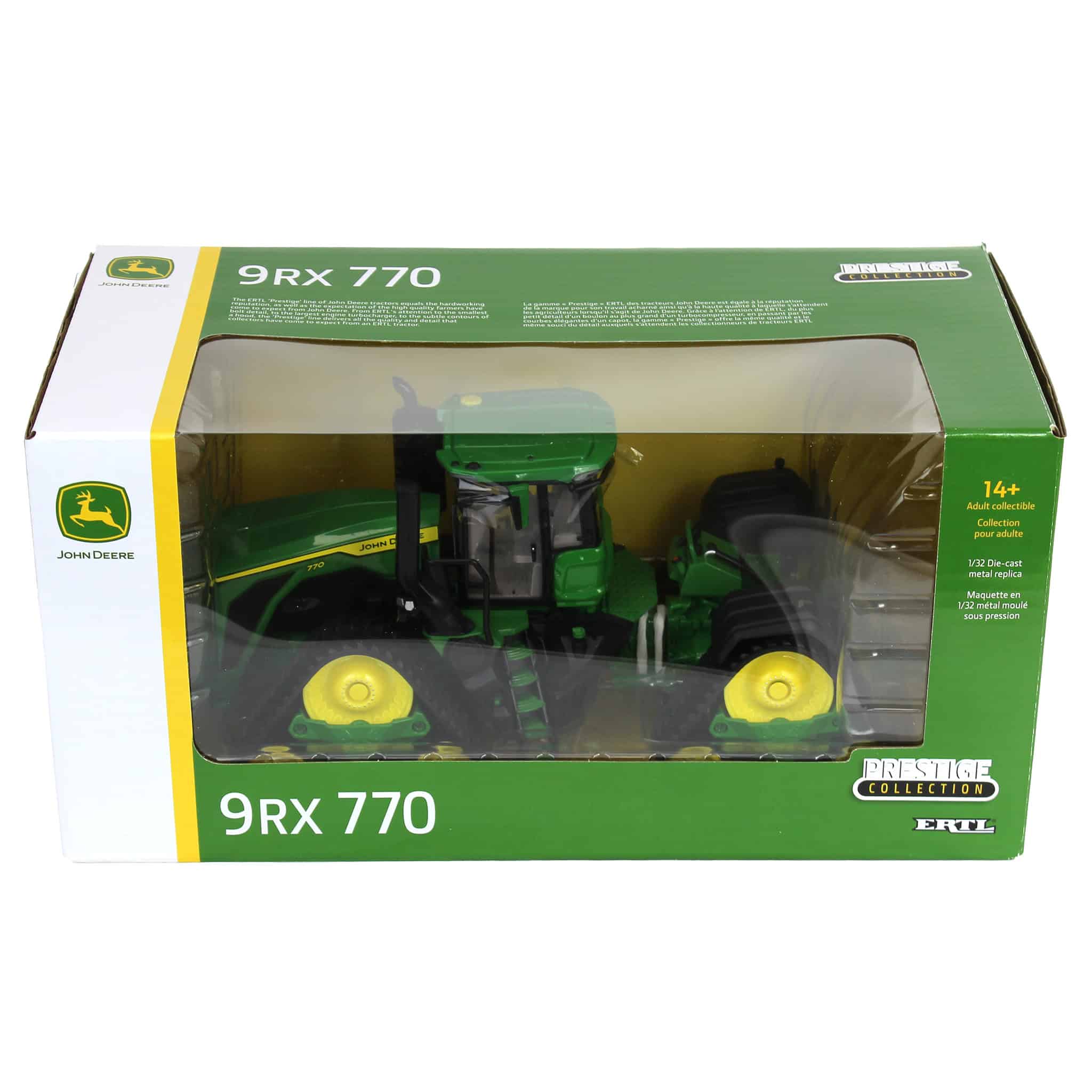 1/32 John Deere 9RX 770 Tracked Tractor, ERTL Prestige Collection - Image 6