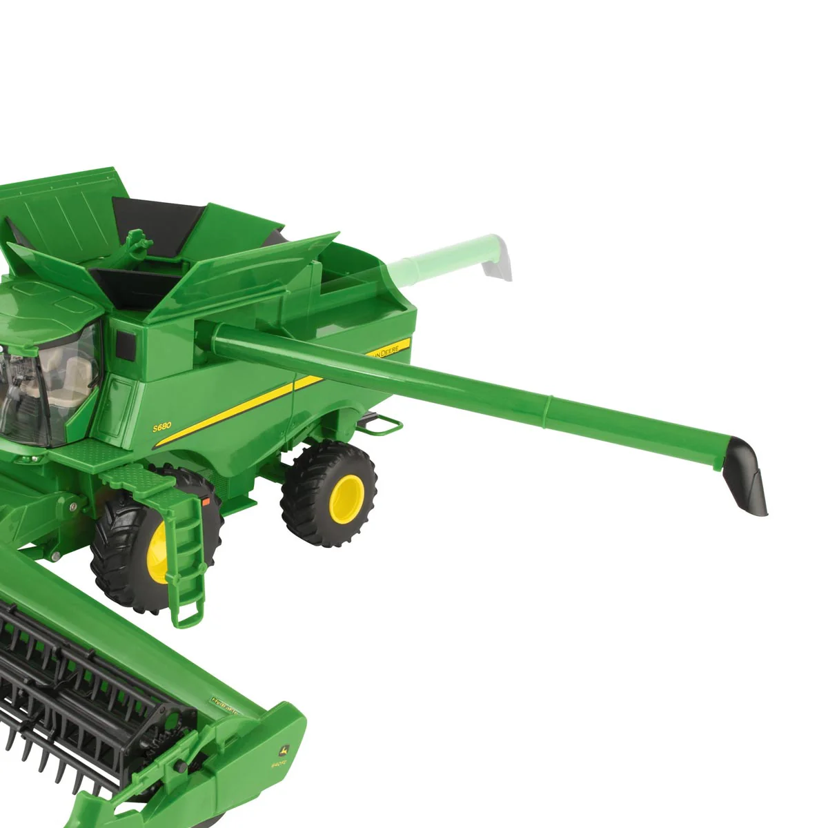 1/32 John Deere Harvesting Set by ERTL with S780 Combine, 7240R Tractor & Grain Cart - Image 4