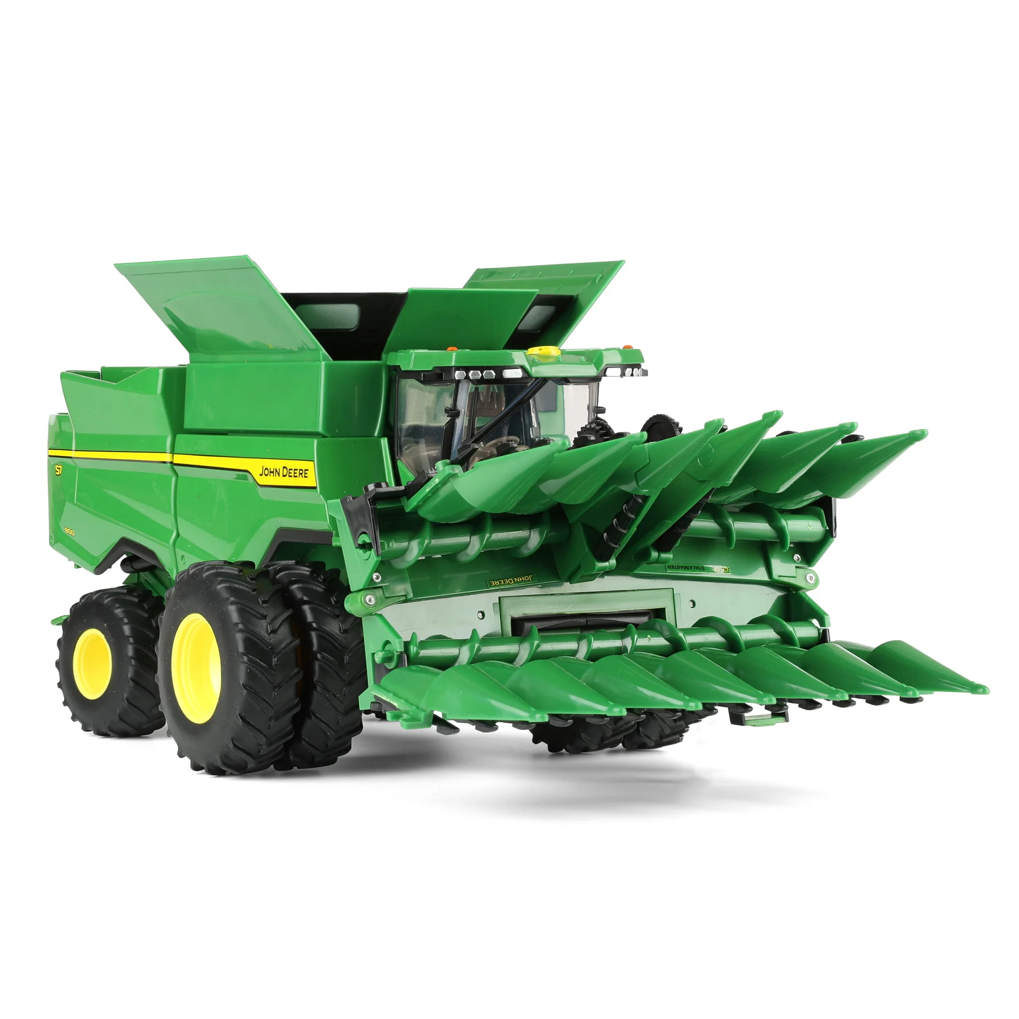 1/32 John Deere S7 800 Combine with Corn & Grain Heads by ERTL - Image 11