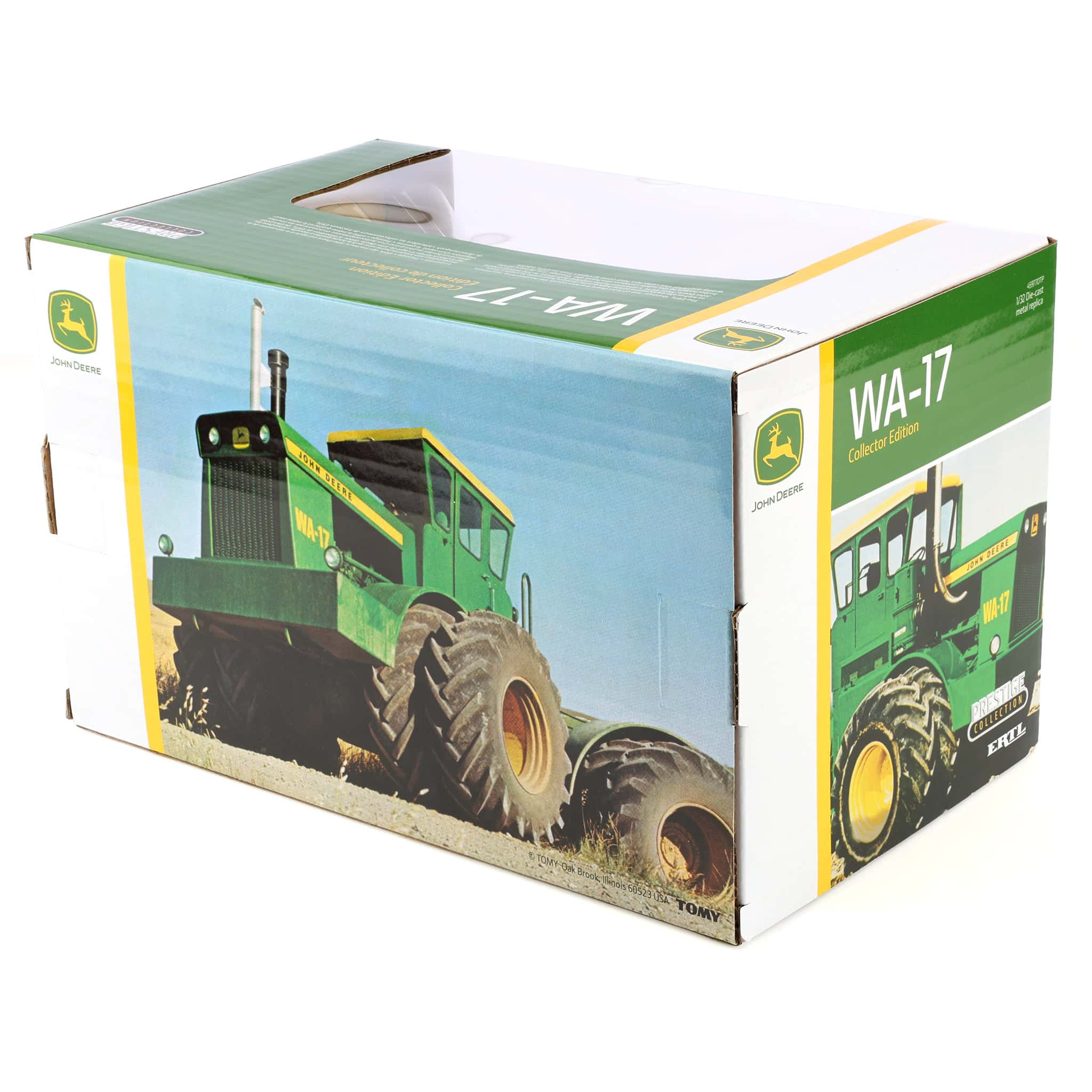 1/32 John Deere Wagner WA-17 4WD Tractor with Front & Rear Duals, ERTL Prestige Collection - Image 9