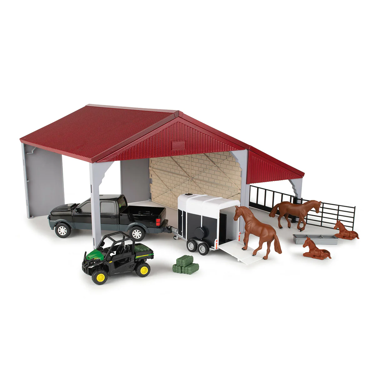 1/32 John Deere Weathered Barn Play Set by ERTL - Image 2