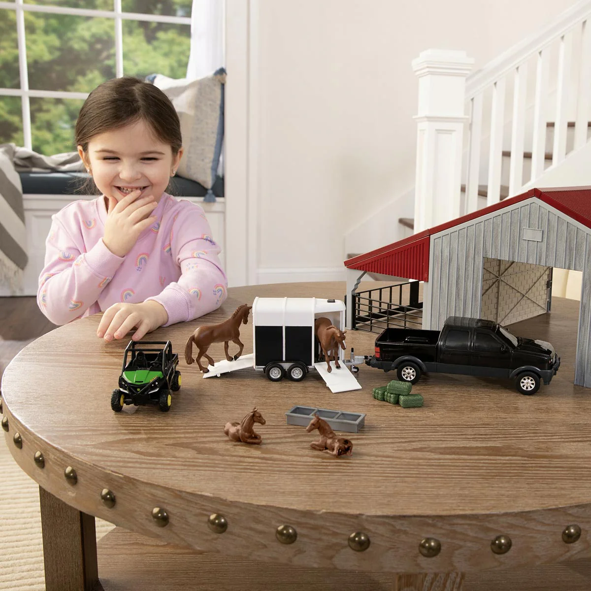 1/32 John Deere Weathered Barn Play Set by ERTL - Image 8