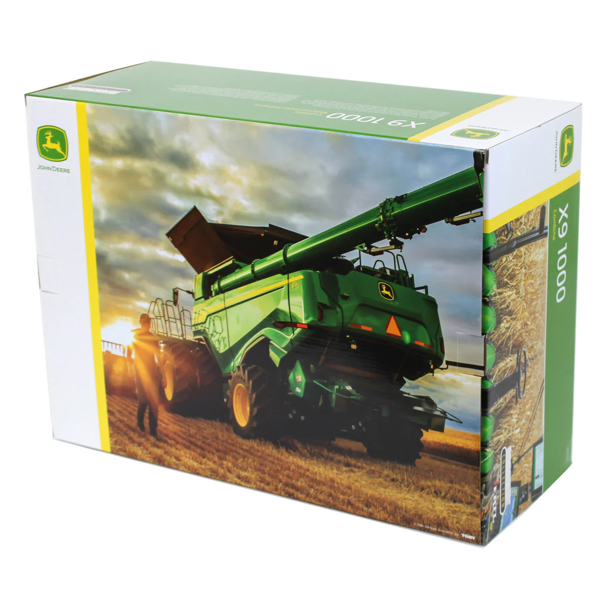 1/32 John Deere X9 1000 Combine with Corn Head & Draper Head, ERTL Prestige Collection - Image 11