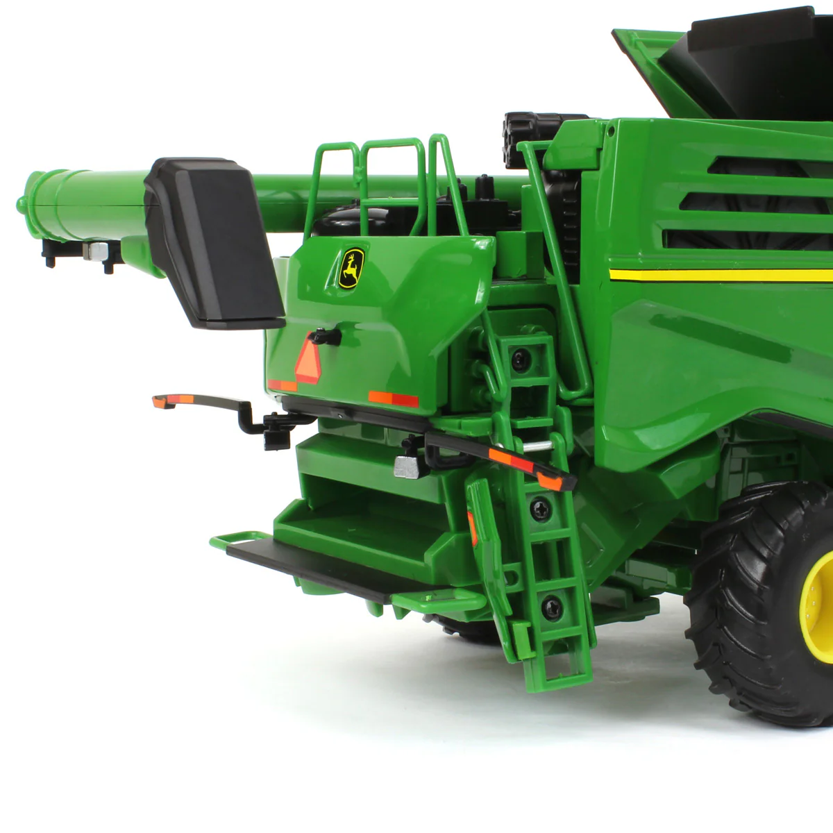 1/32 John Deere X9 1000 Tracked Combine with Corn Head & Draper Head, ERTL Prestige Collection - Image 4
