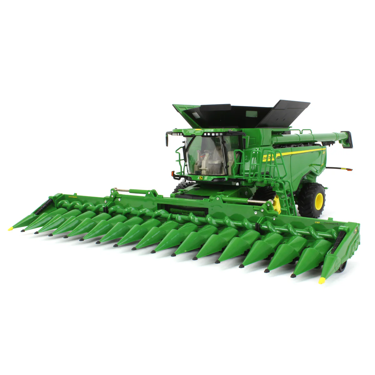 1/32 John Deere X9 1000 Tracked Combine with Corn Head & Draper Head, ERTL Prestige Collection - Image 6