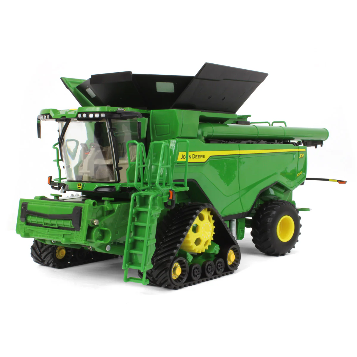 1/32 John Deere X9 1000 Tracked Combine with Corn Head & Draper Head, ERTL Prestige Collection - Image 9