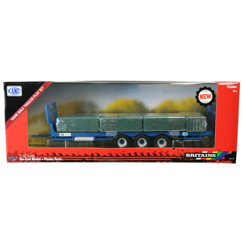 1/32 Kane Die Cast Large Bale Trailer with 7 Bales - Image 3