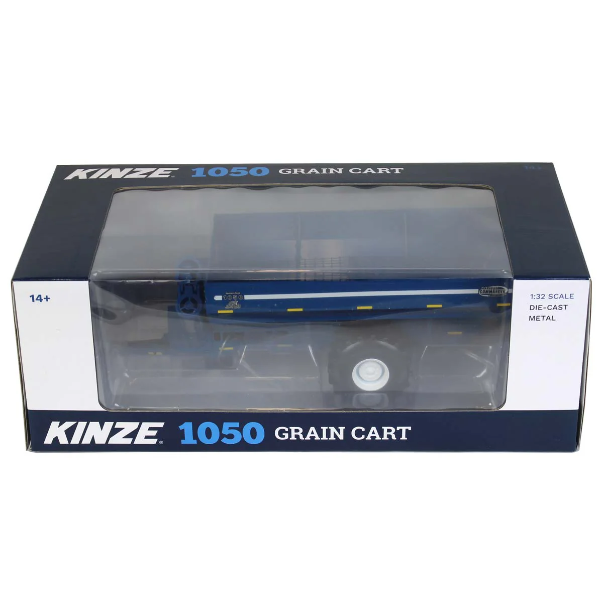 1/32 Kinze 1050 Harvest Commander Grain Cart with Sof-Tred Flotation Tires by SpecCast - Image 7
