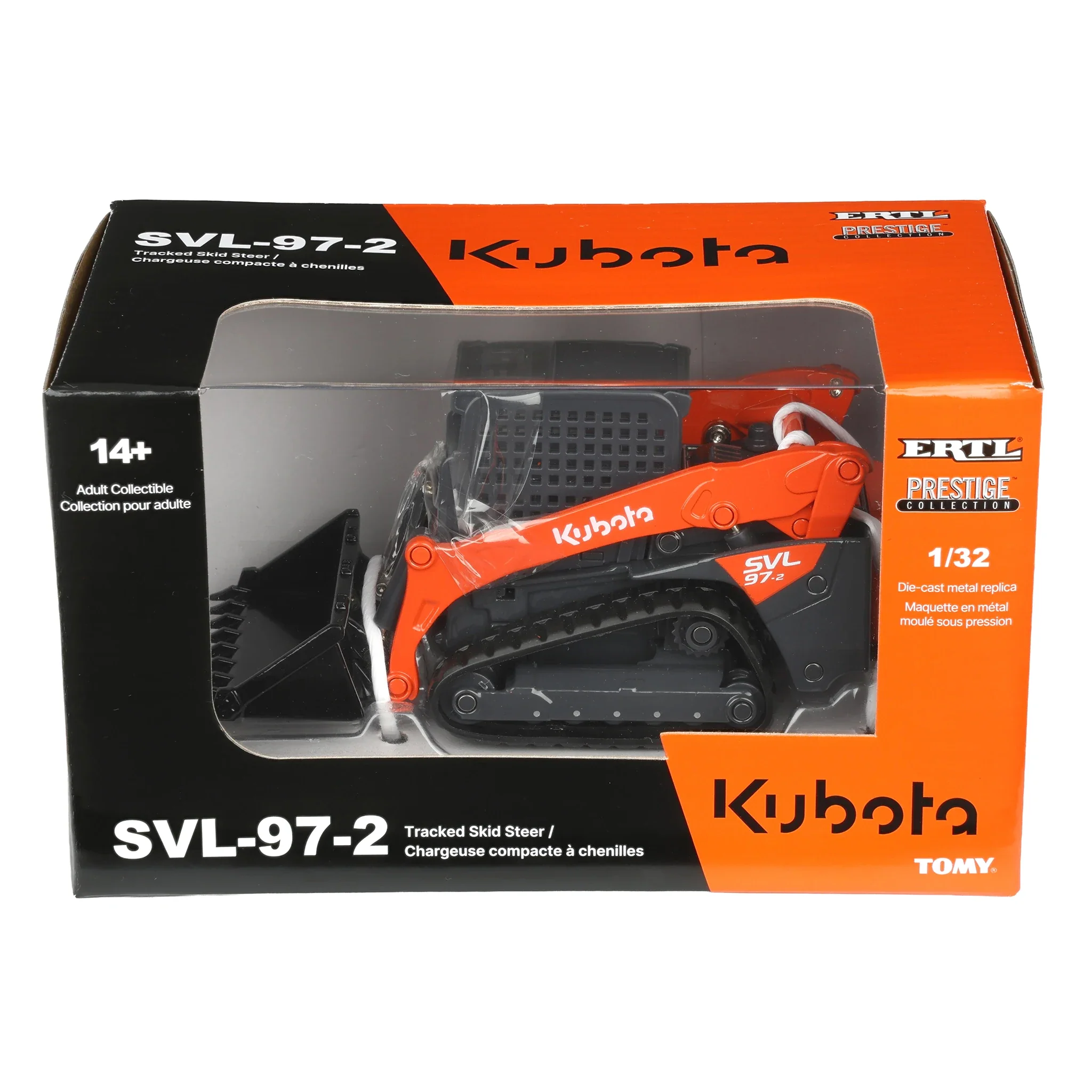 1/32 Kubota SVL97-2 Tracked Skid Steer Loader, ERTL Prestige Collection - Image 7