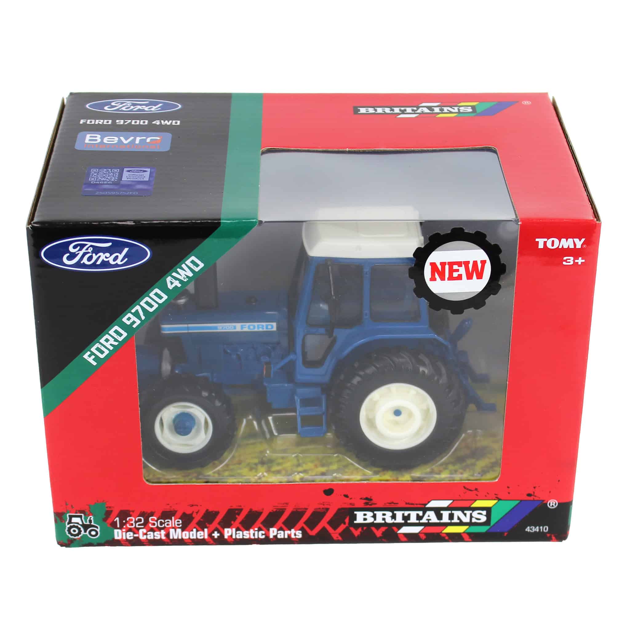 1/32 Limited Edition Ford 9700 4WD Tractor with Cab by Britains - Image 5