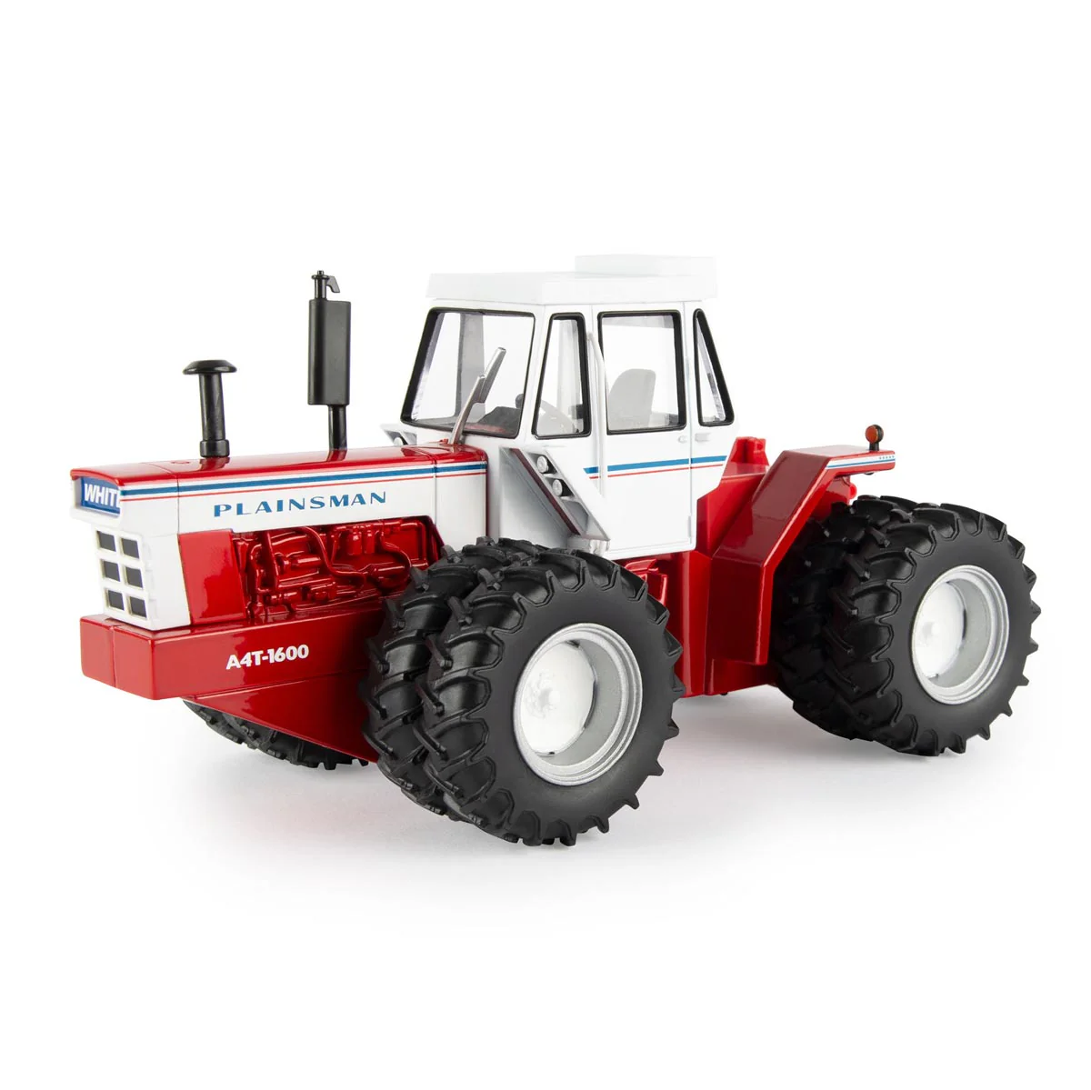 1/32 White Plainsman A4T-1600 4WD Tractor with Duals, Toy Farmer Limited Edition, ERTL Prestige Collection