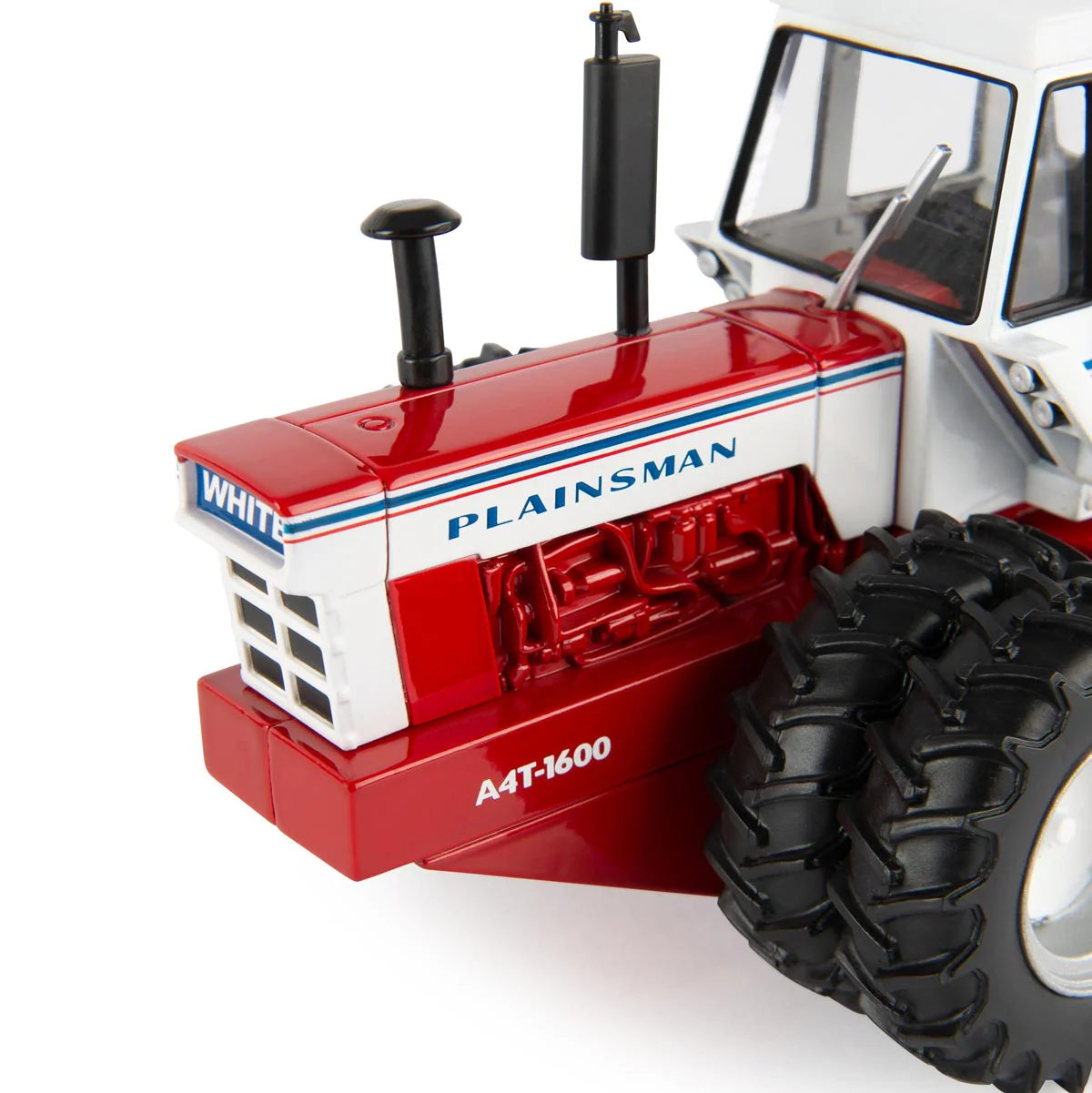1/32 White Plainsman A4T-1600 4WD Tractor with Duals, Toy Farmer Limited Edition, ERTL Prestige Collection - Image 4