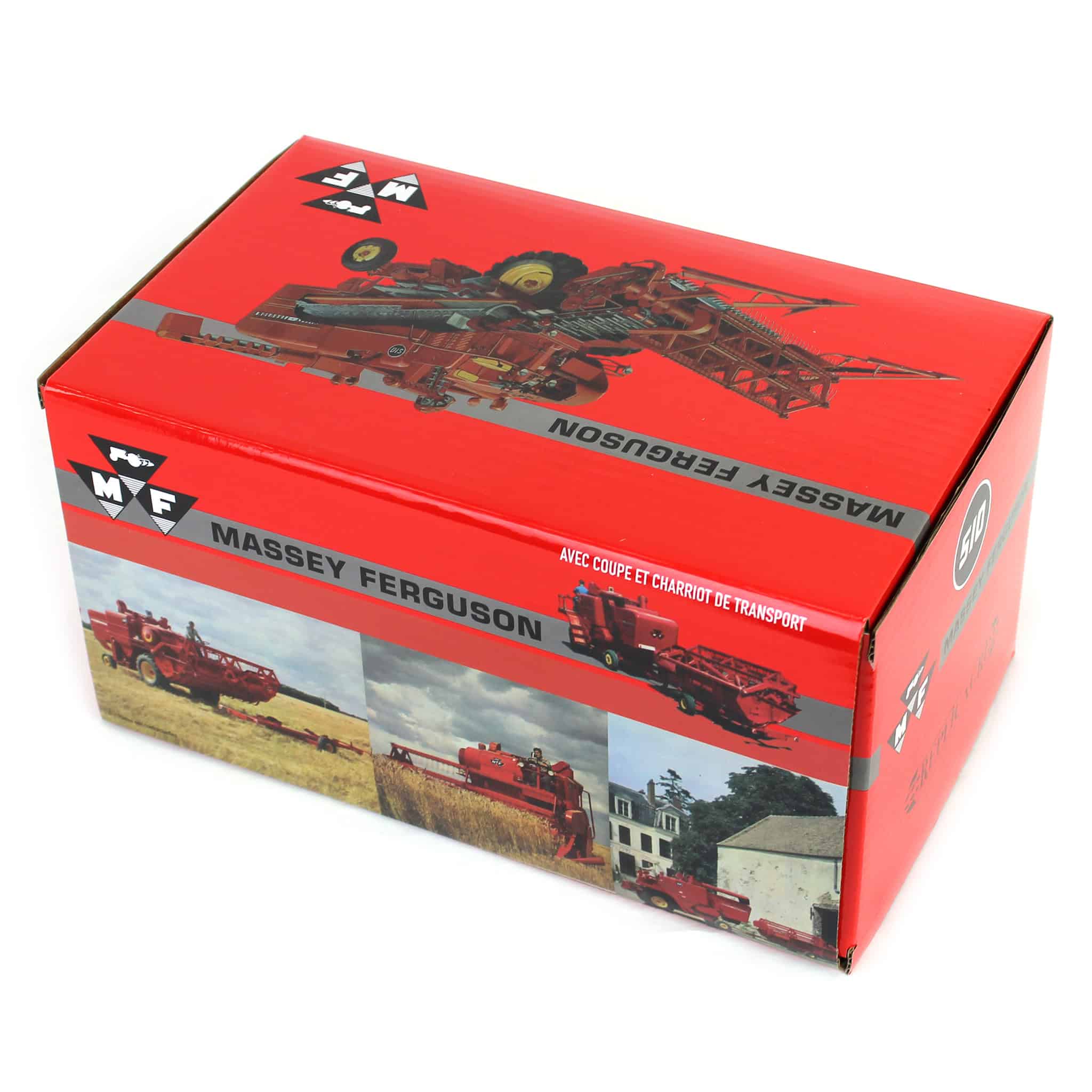 1/32 Massey Ferguson 510 Generation 2 Combine with Grain Head & Trailer - Image 10