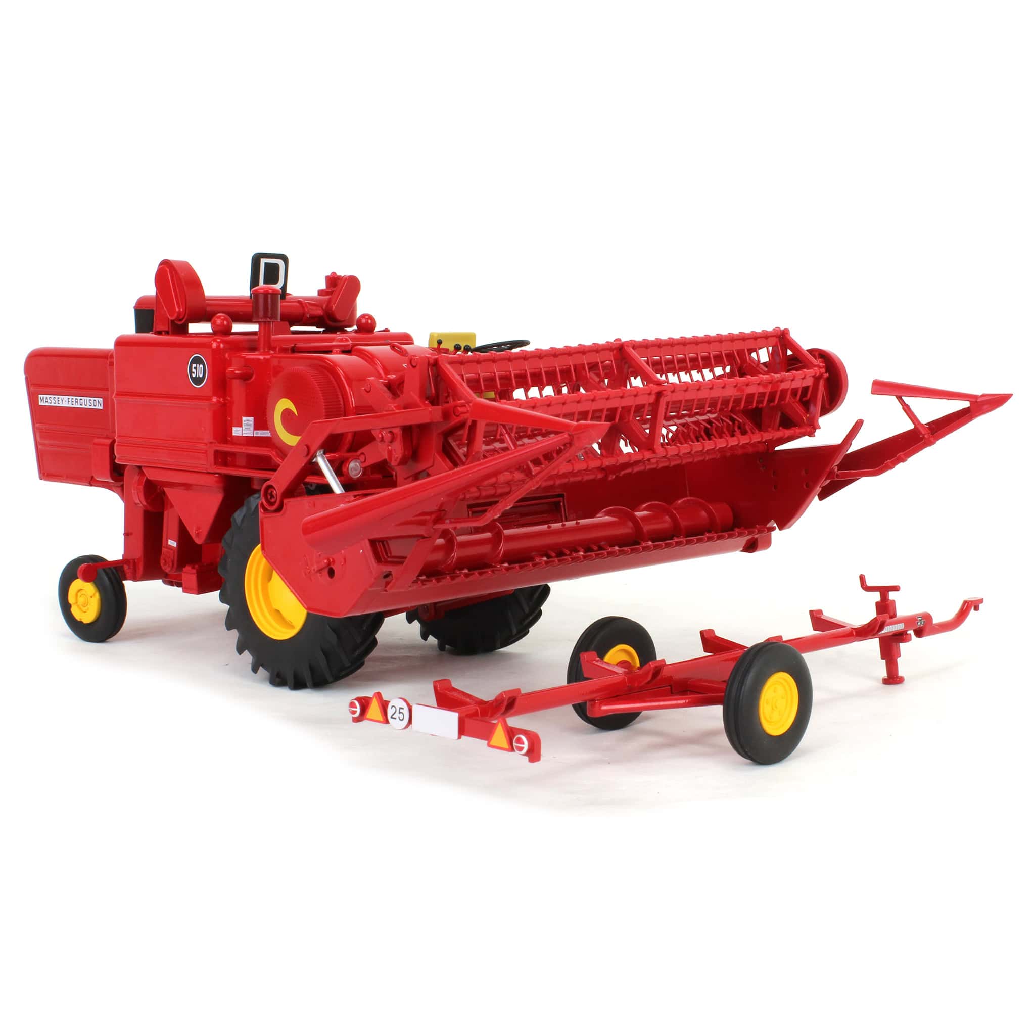 1/32 Massey Ferguson 510 Generation 2 Combine with Grain Head & Trailer - Image 7