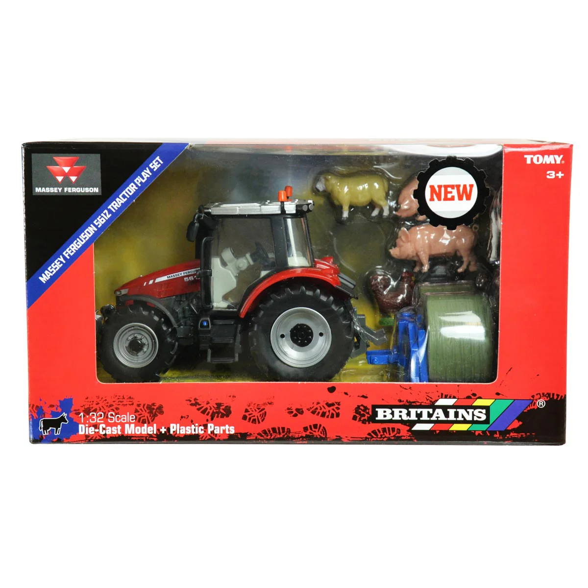 1/32 Massey Ferguson 5612 Farm Set - Image 3