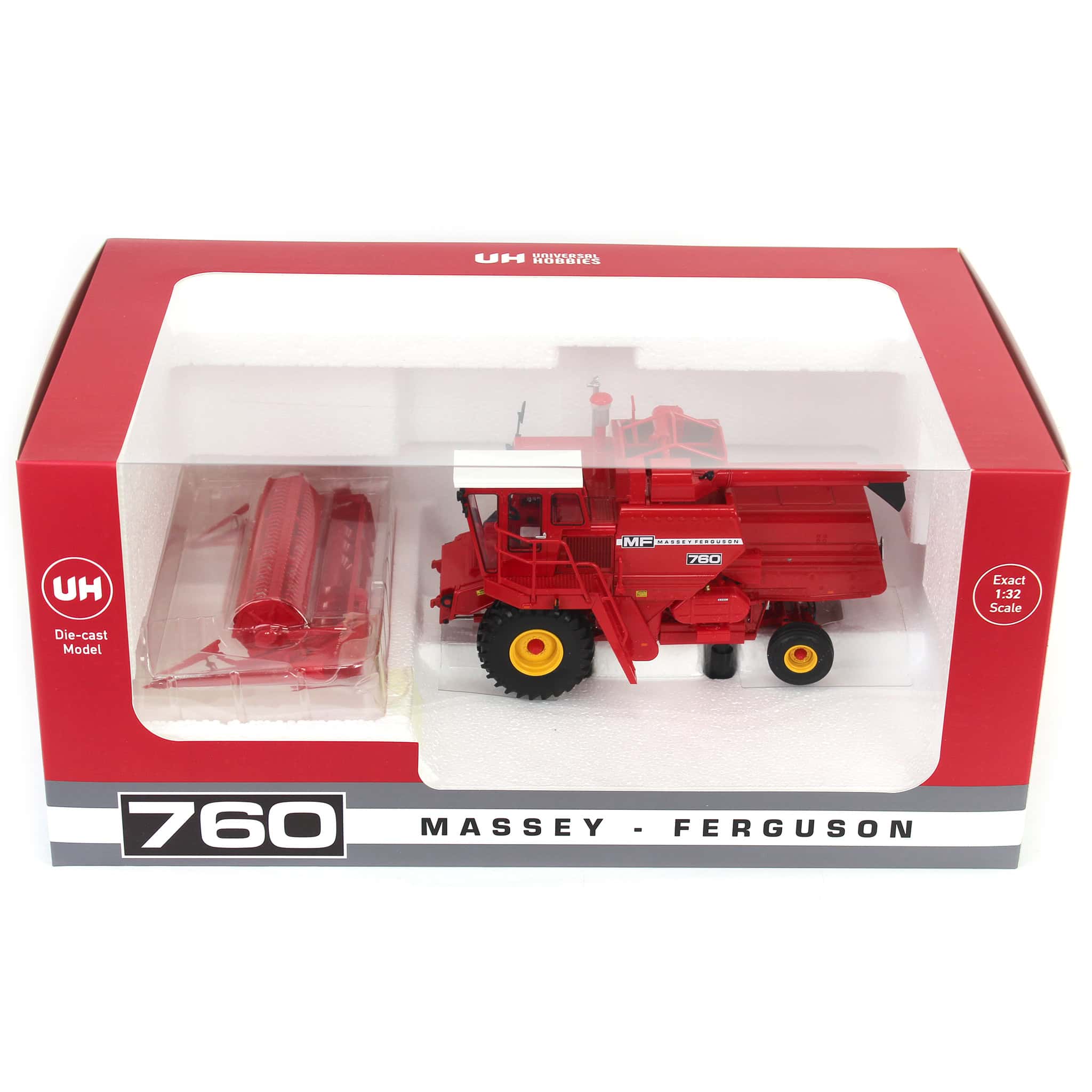 1/32 Massey Ferguson 760 Combine with Grain Head - Image 12