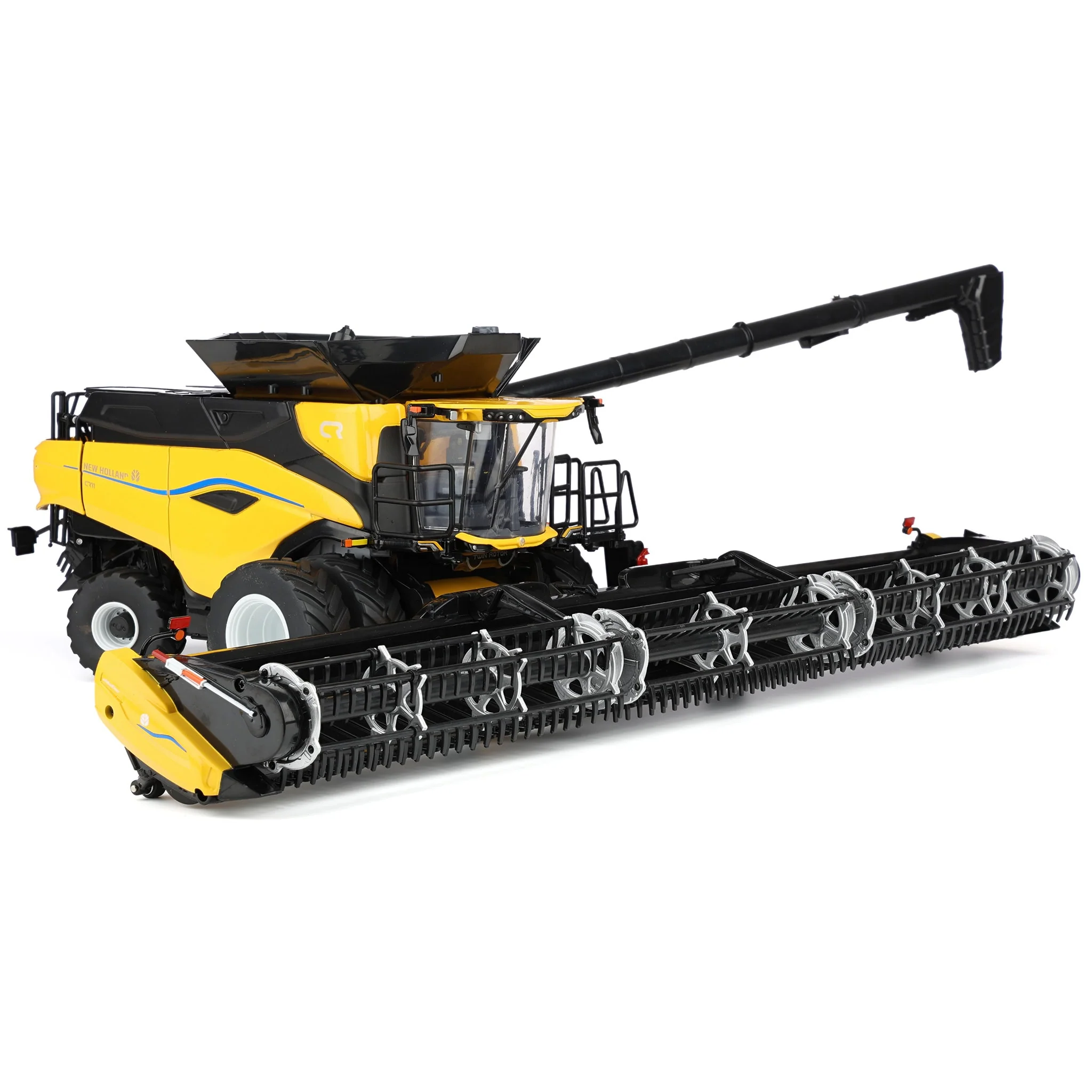 1/32 New Holland CR11 Combine with Draper & Corn Heads, ERTL Prestige Collection - Image 3