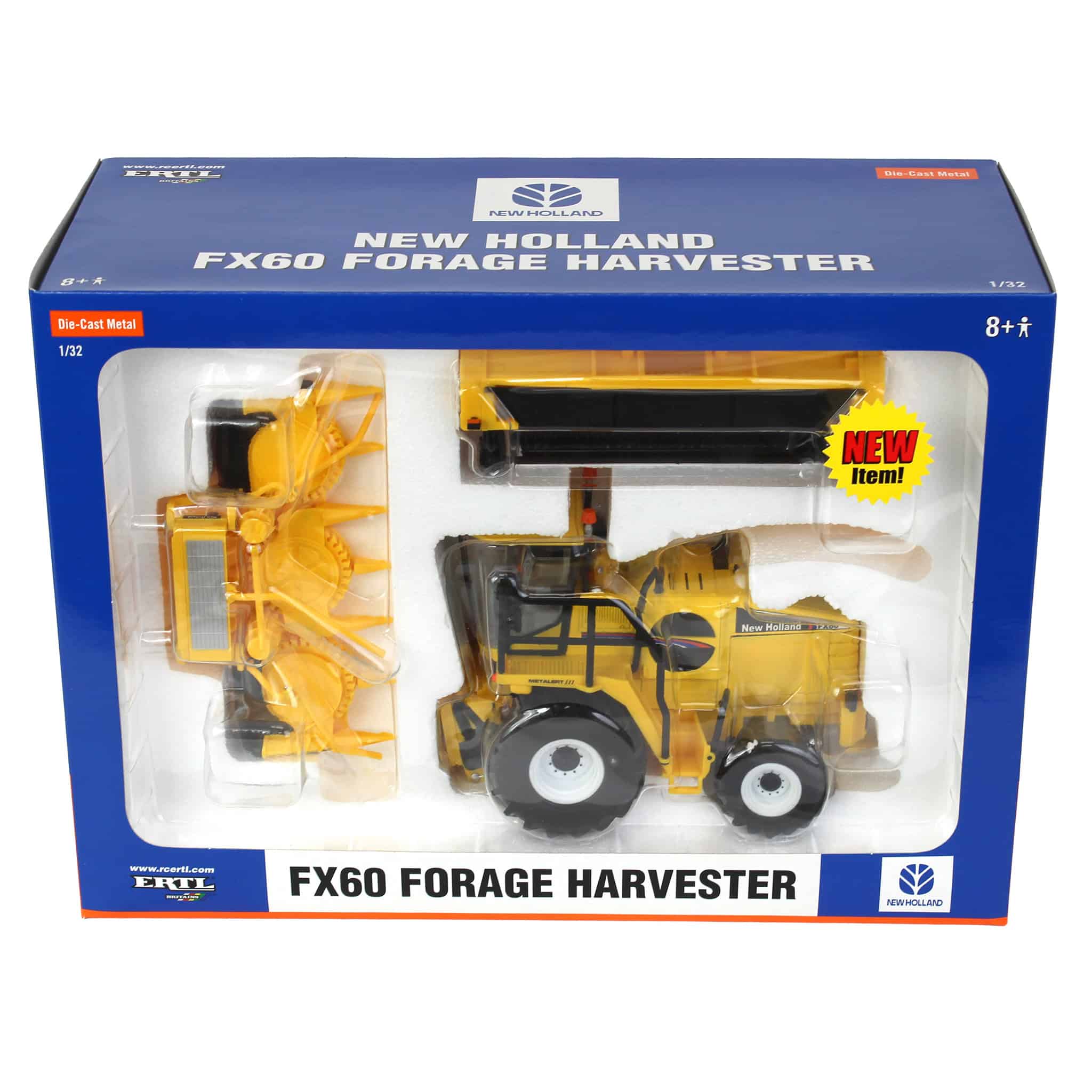 1/32 New Holland FX60 Self-Propelled Forage Harvester by ERTL - Image 6