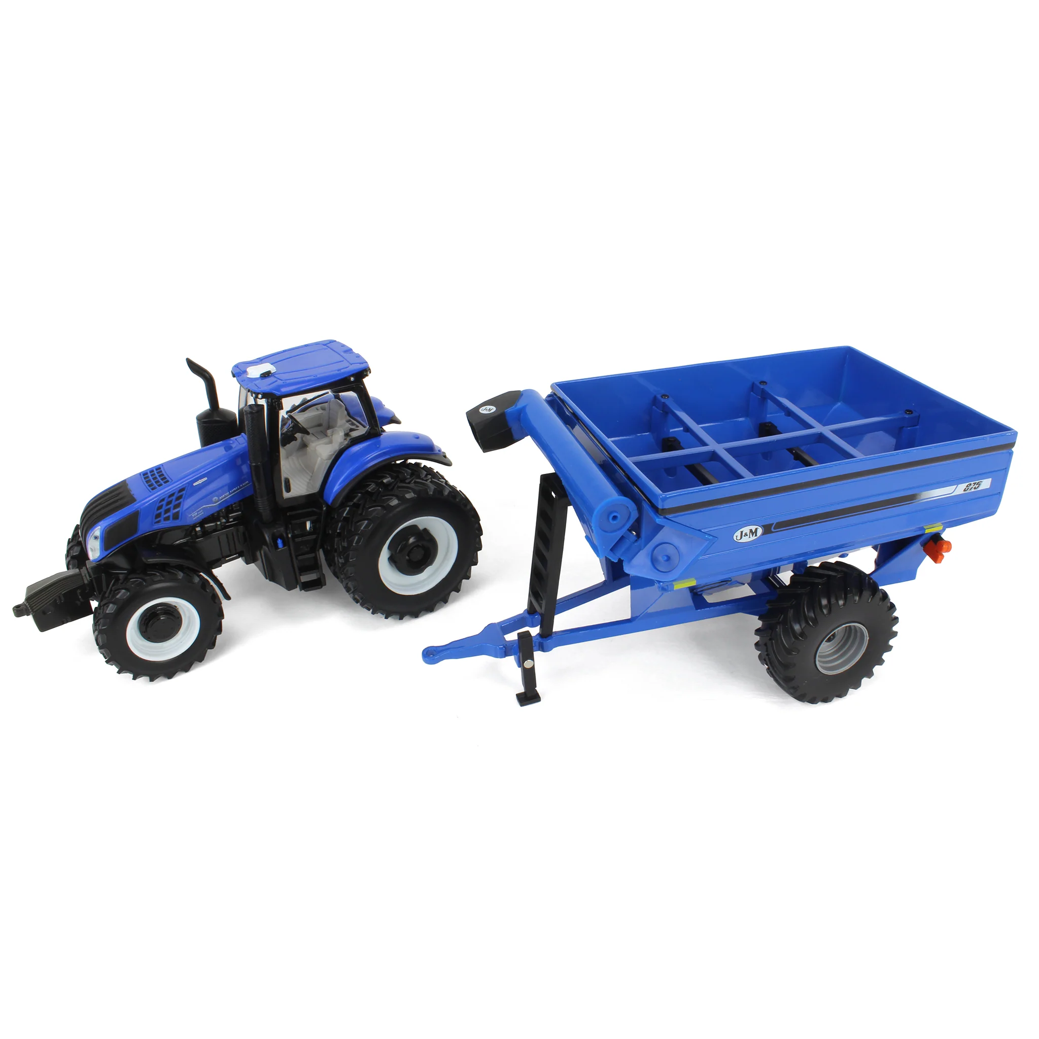 1/32 New Holland Genesis T8.355 Tractor with J&M Grain Cart - Image 5