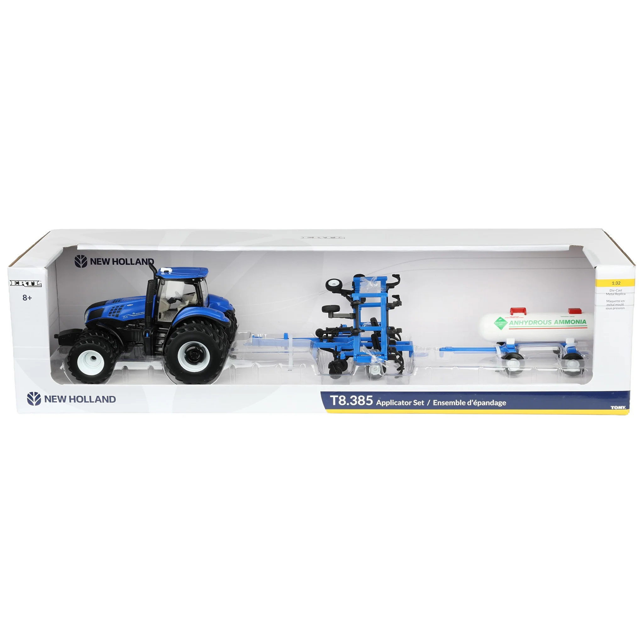 1/32 New Holland T8.385 Tractor with AA Applicator & Tank by ERTL - Image 7