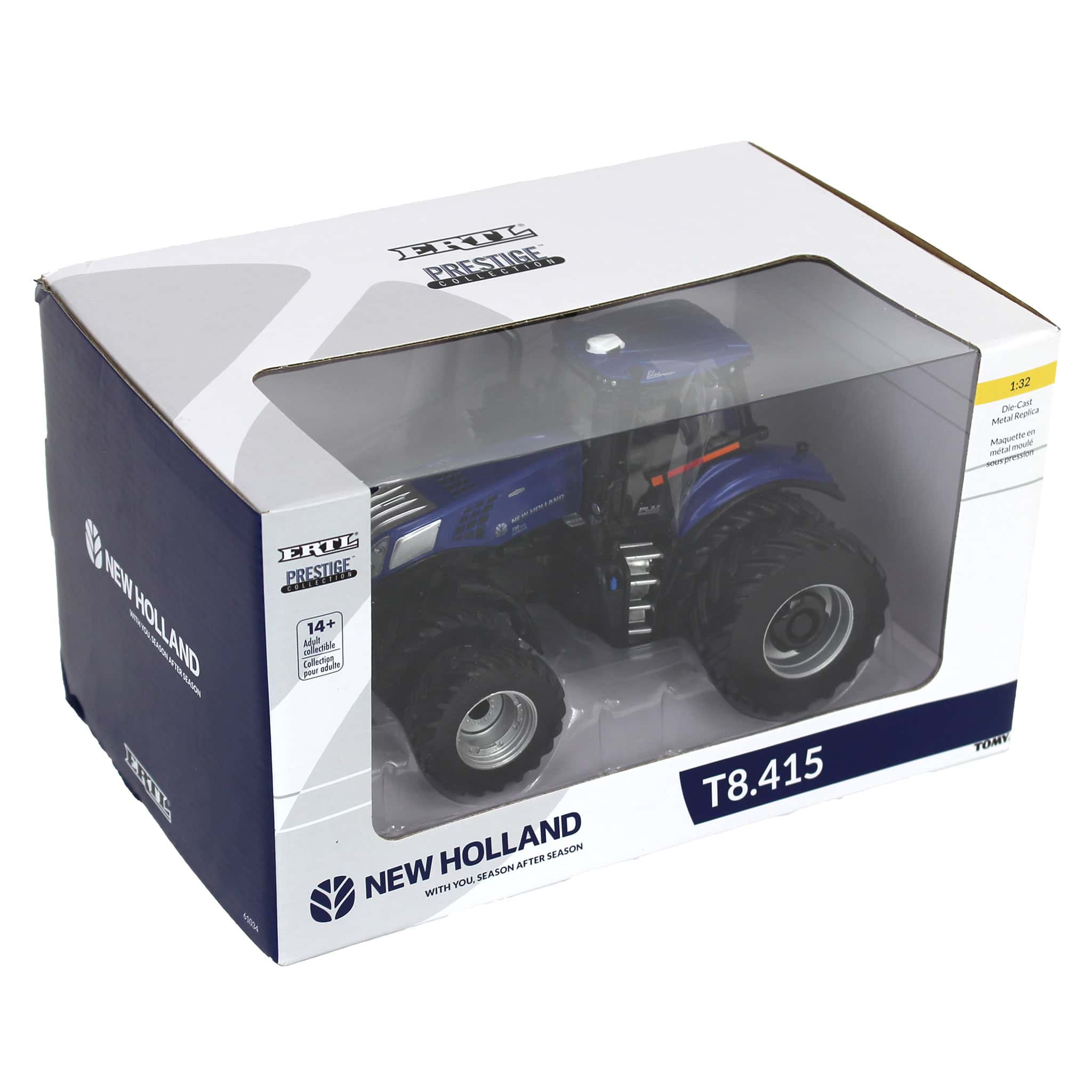 1/32 New Holland T8.415 Blue Power Tractor, ERTL Prestige Collection - Image 6