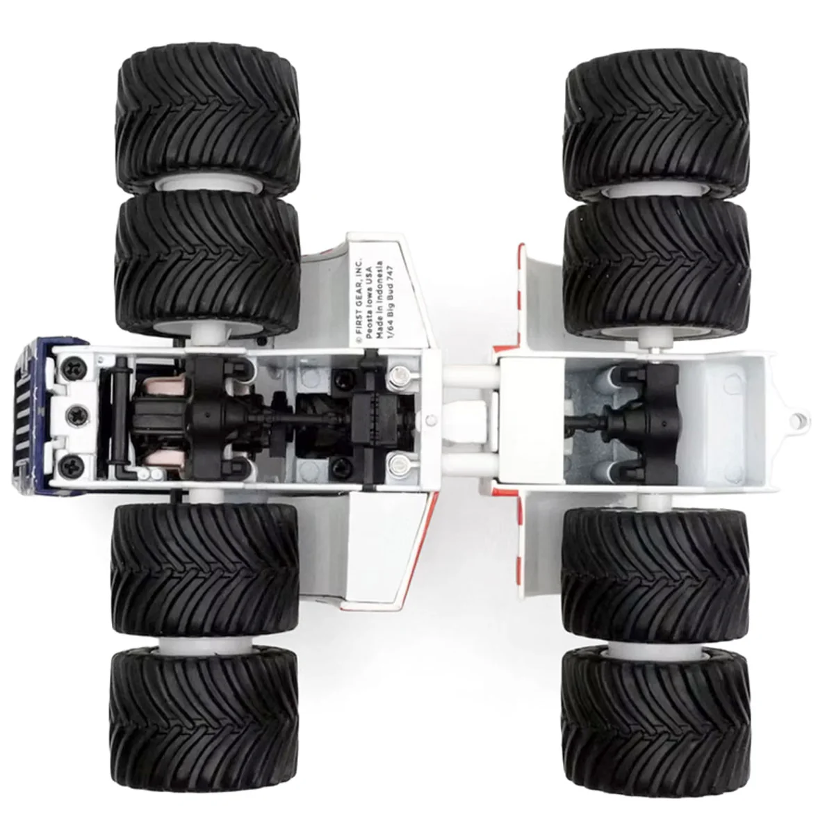 1/32 Patriotic Big Bud 16V-747 4WD Tractor with Titan LSW Tires by First Gear - Image 6