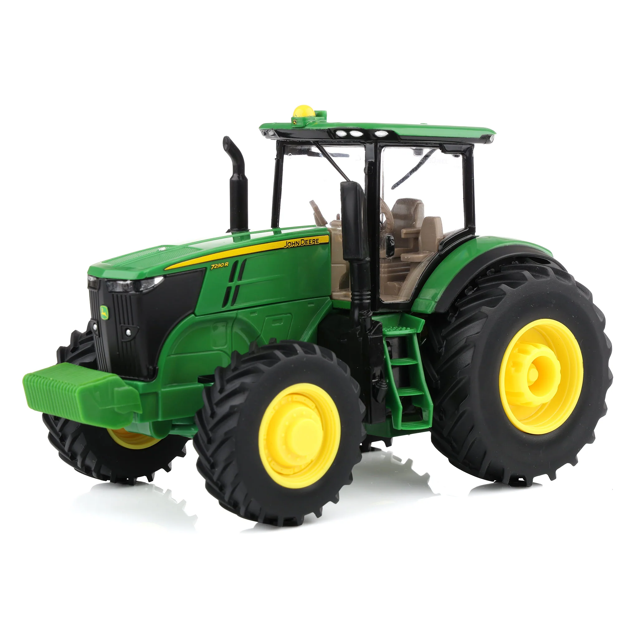 1/32 Peterbilt 579 Semi Truck with Lowboy Trailer & John Deere 7290R Tractor by ERTL - Image 5