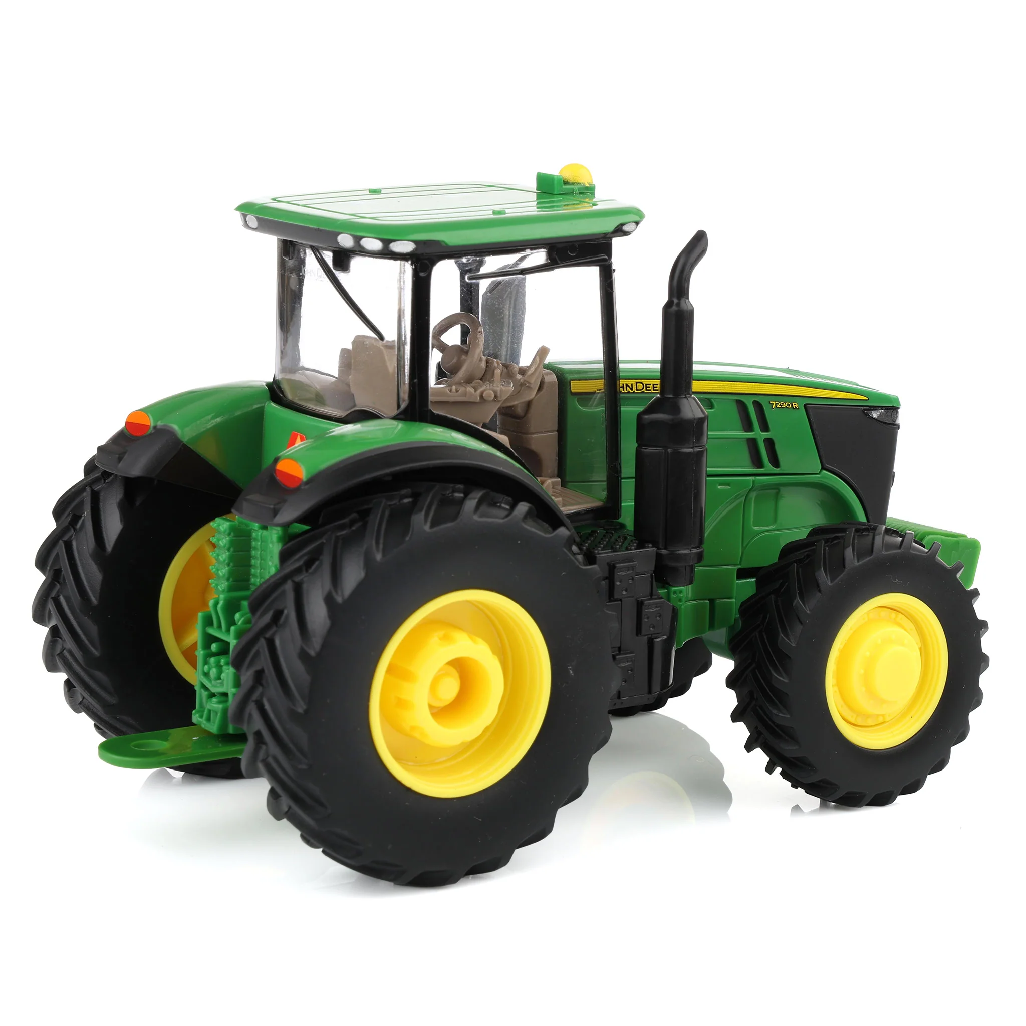 1/32 Peterbilt 579 Semi Truck with Lowboy Trailer & John Deere 7290R Tractor by ERTL - Image 6