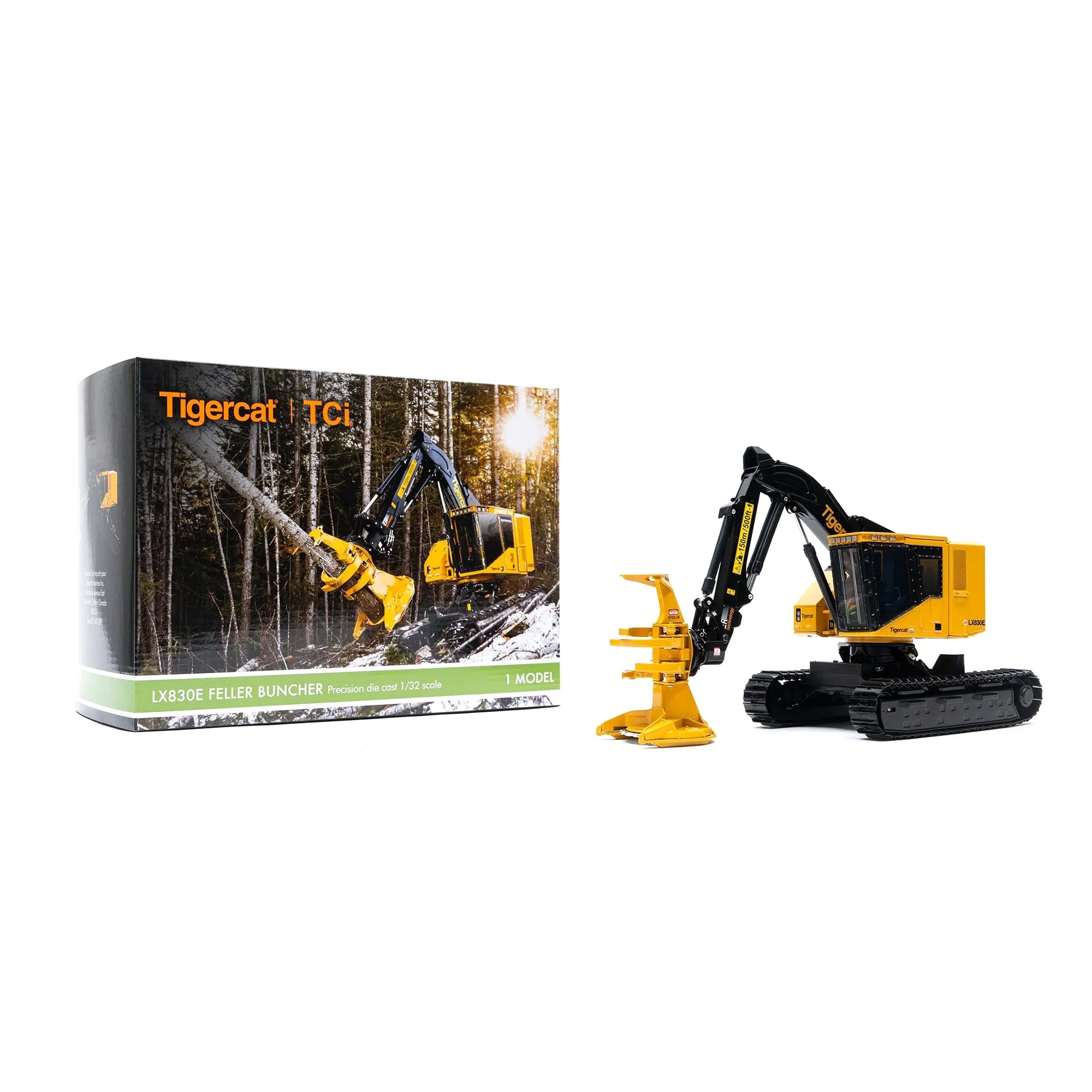 1/32 Tigercat LX830E Feller Buncher with Tracks - Image 6
