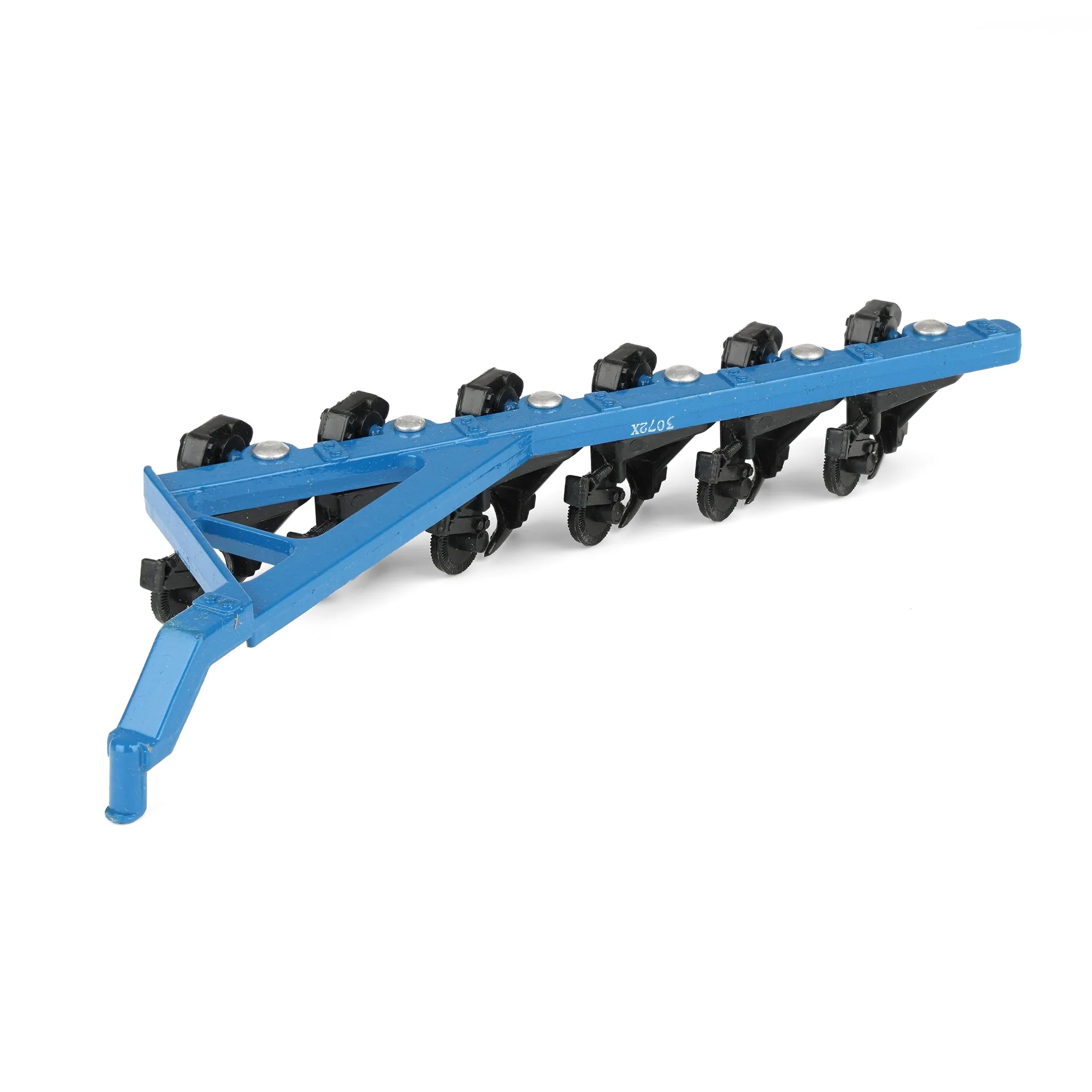 1/32 Blue Diecast 6 Bottom Plow by ERTL - Image 3