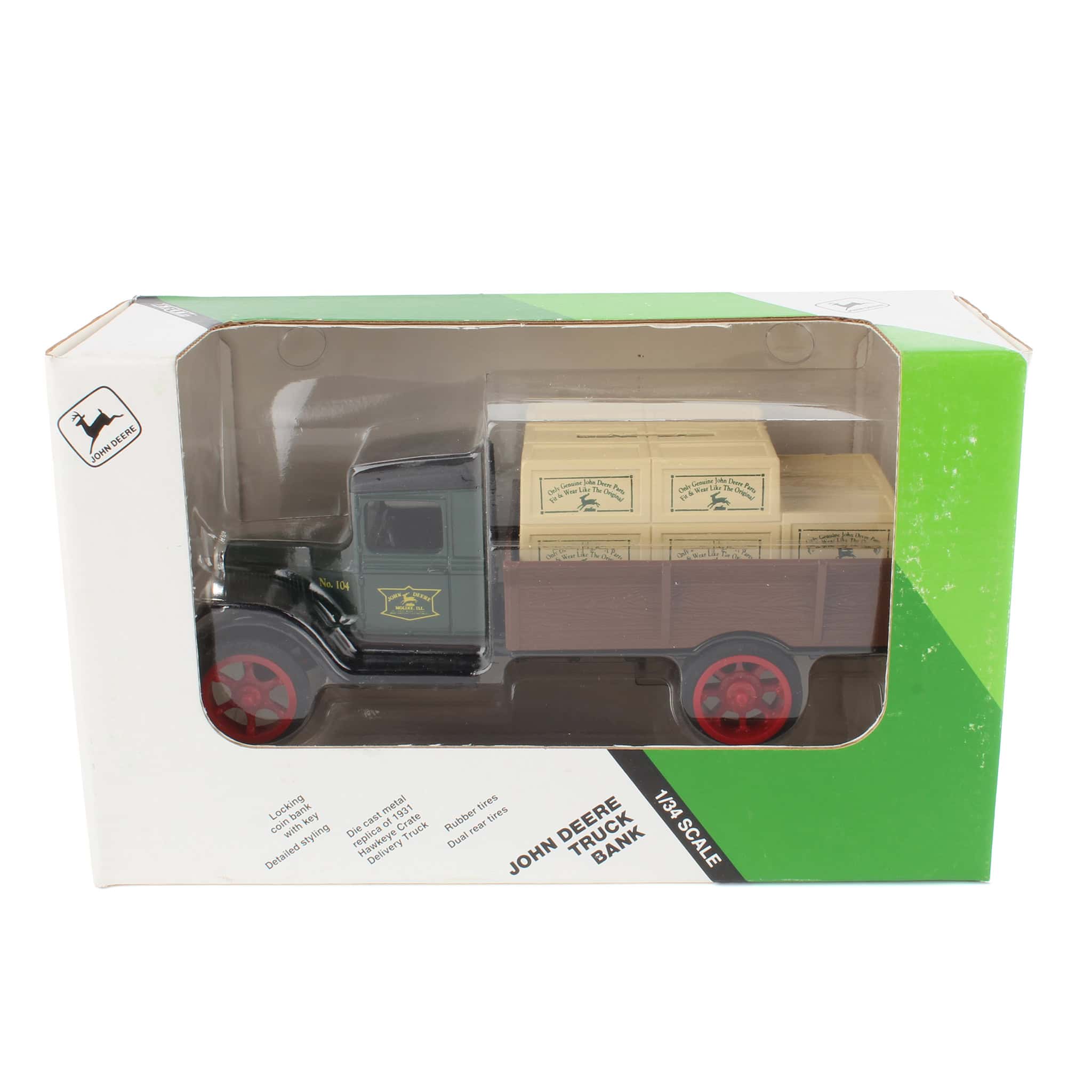 1/34 John Deere 1931 Hawkeye Truck Bank by ERTL - Image 4