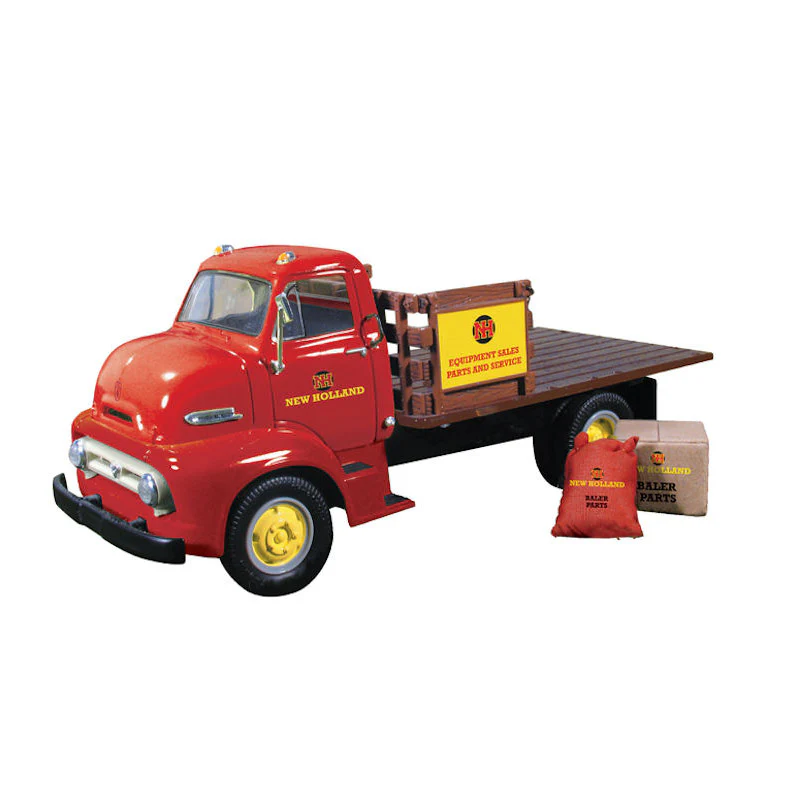1/34 1953 Ford COE Half Stake Truck by First Gear, New Holland Parts & Service Limited Edition