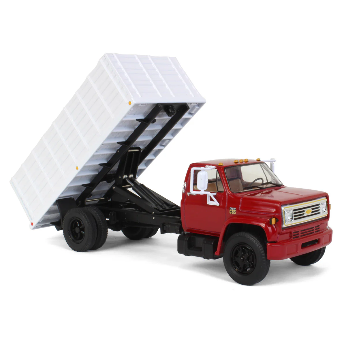 1/34 Red & White 1970s Chevrolet C65 Grain Truck with Corn Load by First Gear - Image 2