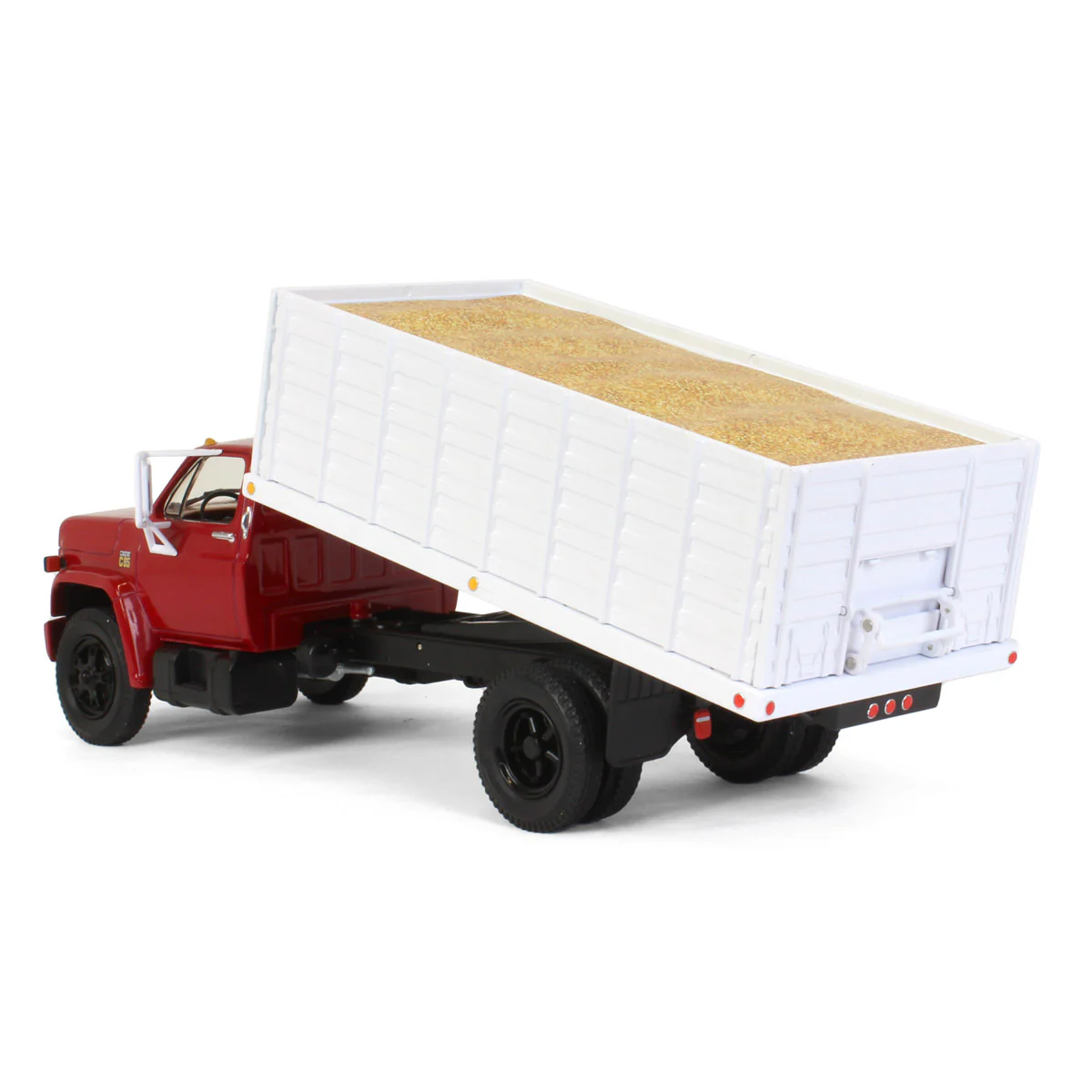 1/34 Red & White 1970s Chevrolet C65 Grain Truck with Corn Load by First Gear - Image 4