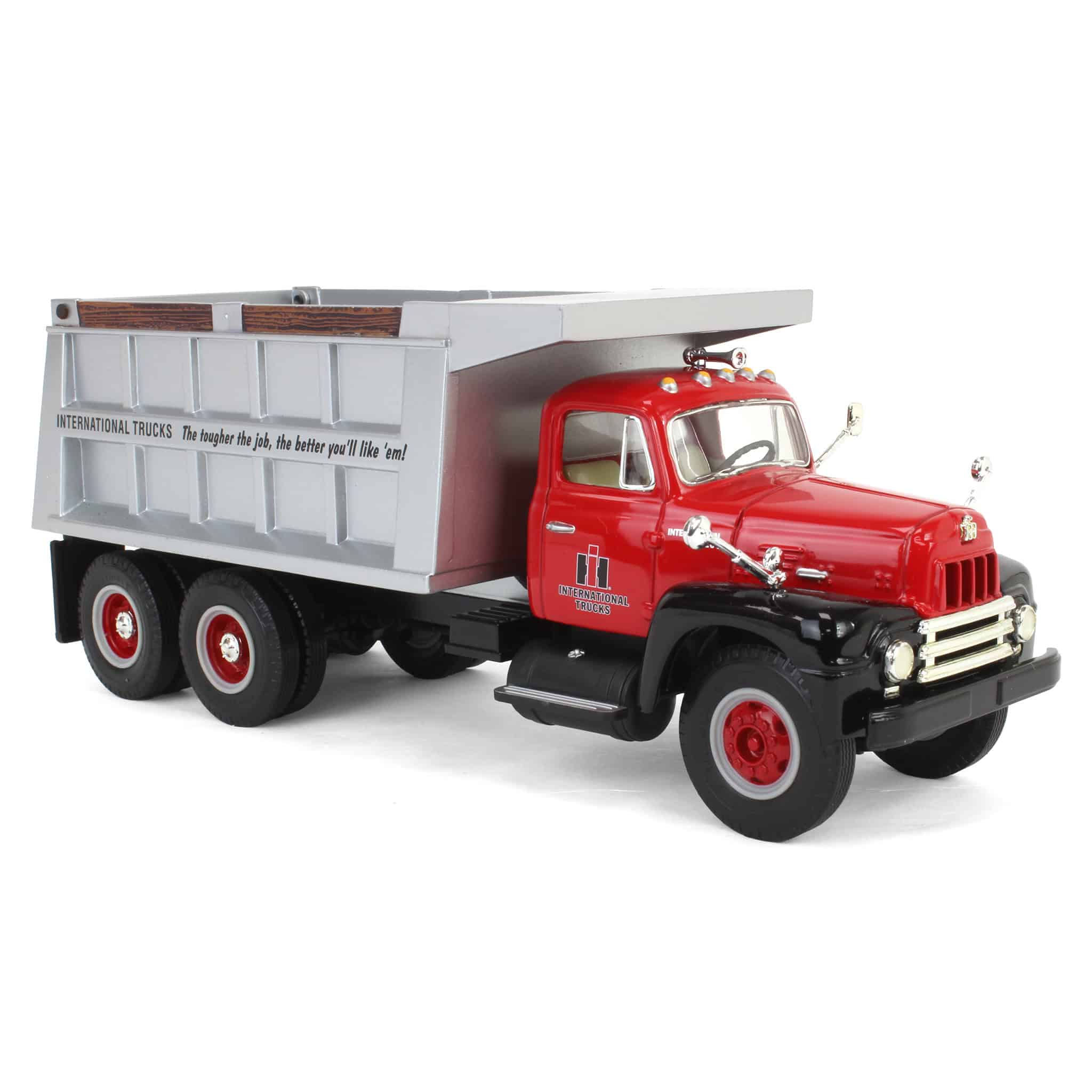 1/34 1959 International R-200 Dump Truck, International Red/Silver by First Gear - Image 2