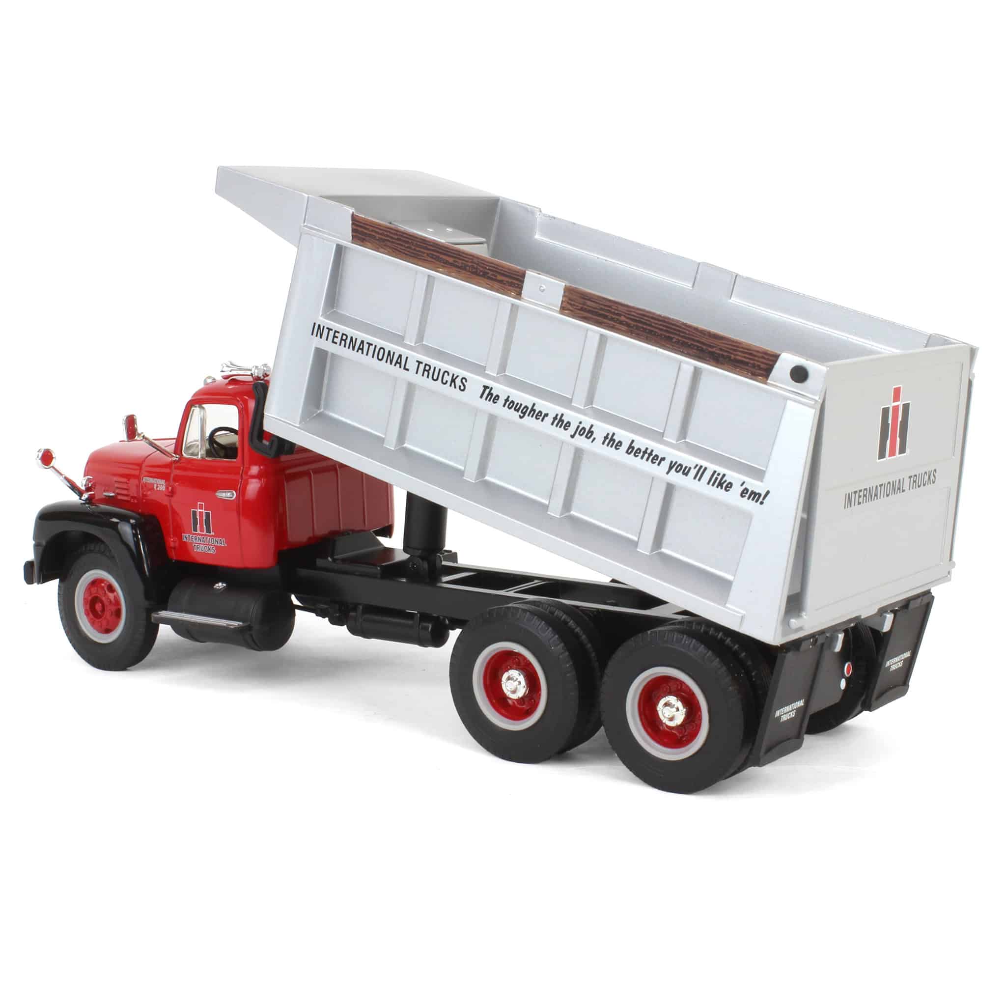 1/34 1959 International R-200 Dump Truck, International Red/Silver by First Gear - Image 4