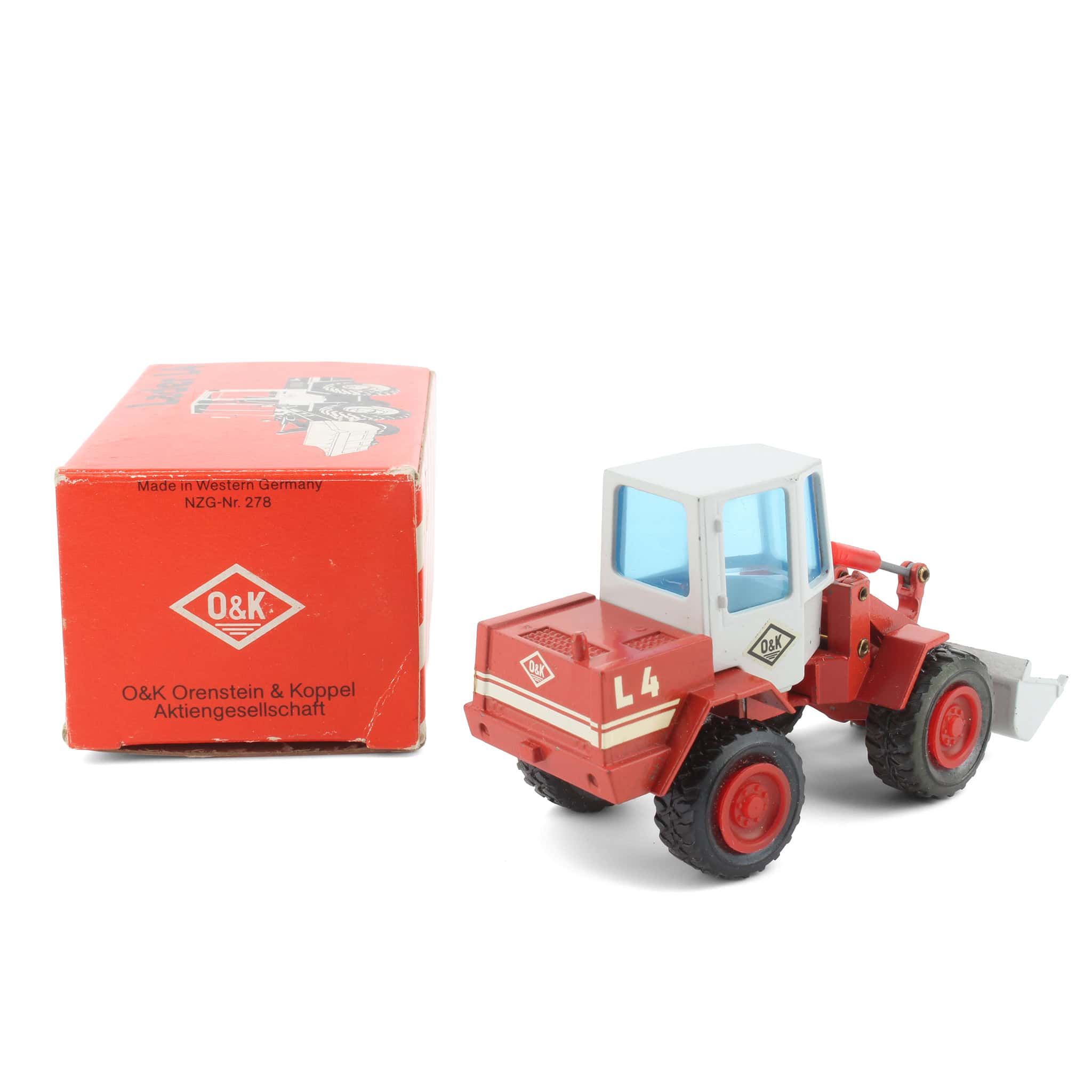 1/50 O&K Diecast Articulated L4 Wheel Loader by NZG - Image 3
