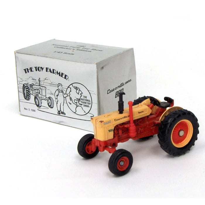 1/43 Case 800 Case-O-Matic Tractor by ERTL, 1990 Toy Farmer