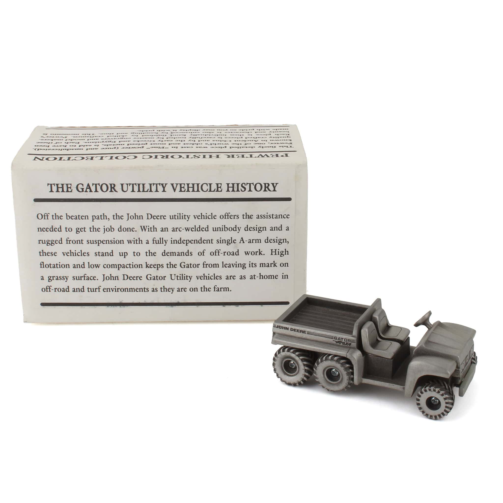1/43 John Deere Pewter 6x4 Gator Utility Vehicle by SpecCast - Image 2