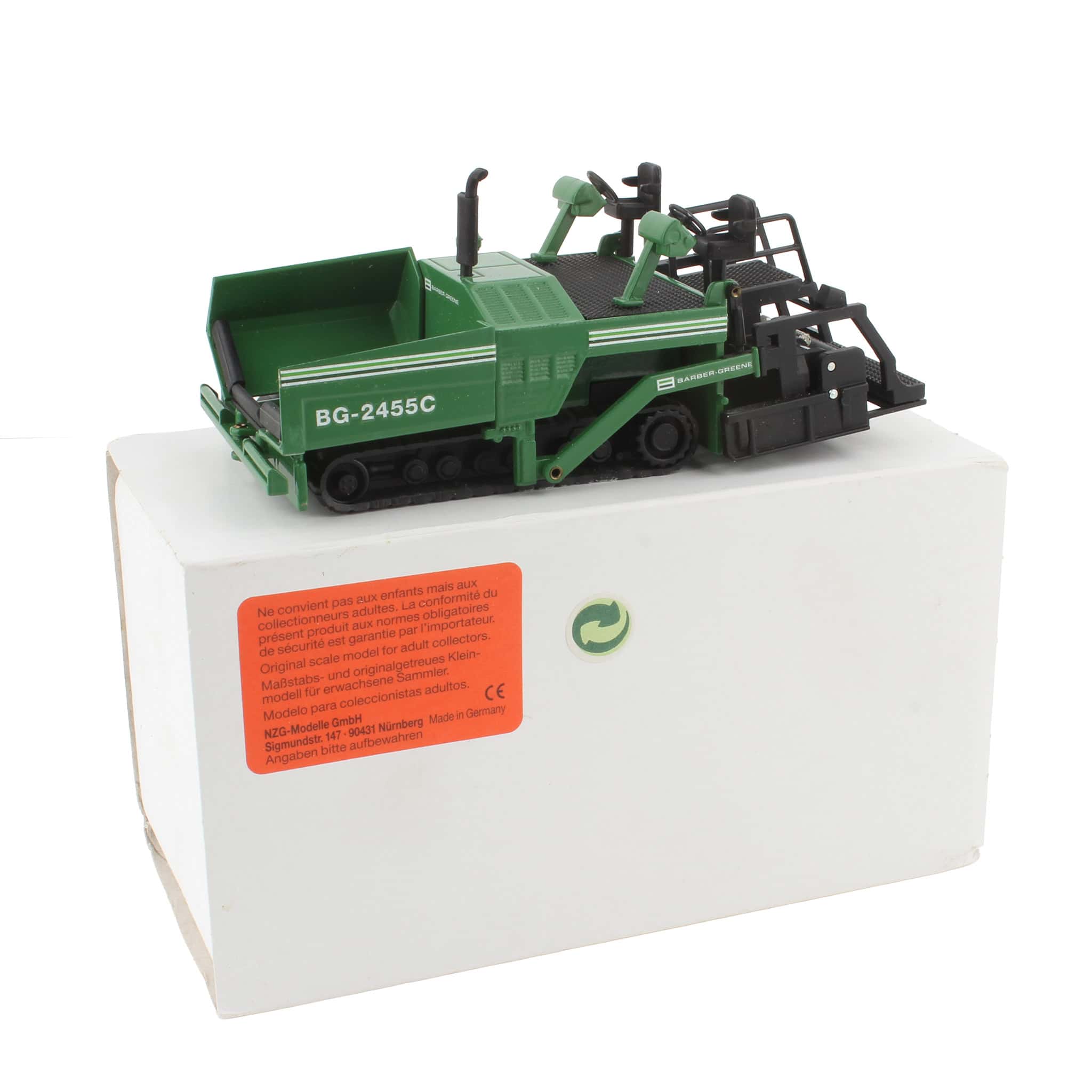 1/50 Barber Greene BG-2455C Asphalt Paver by NZG