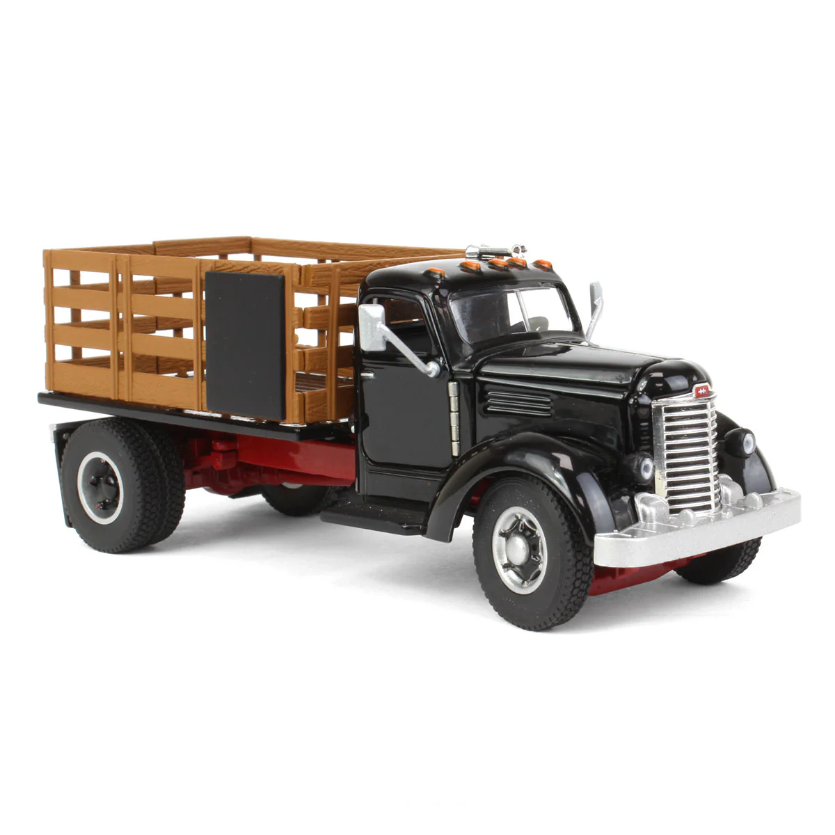 1/50 Black International KB-8 Stake Truck by SpecCast - Image 2