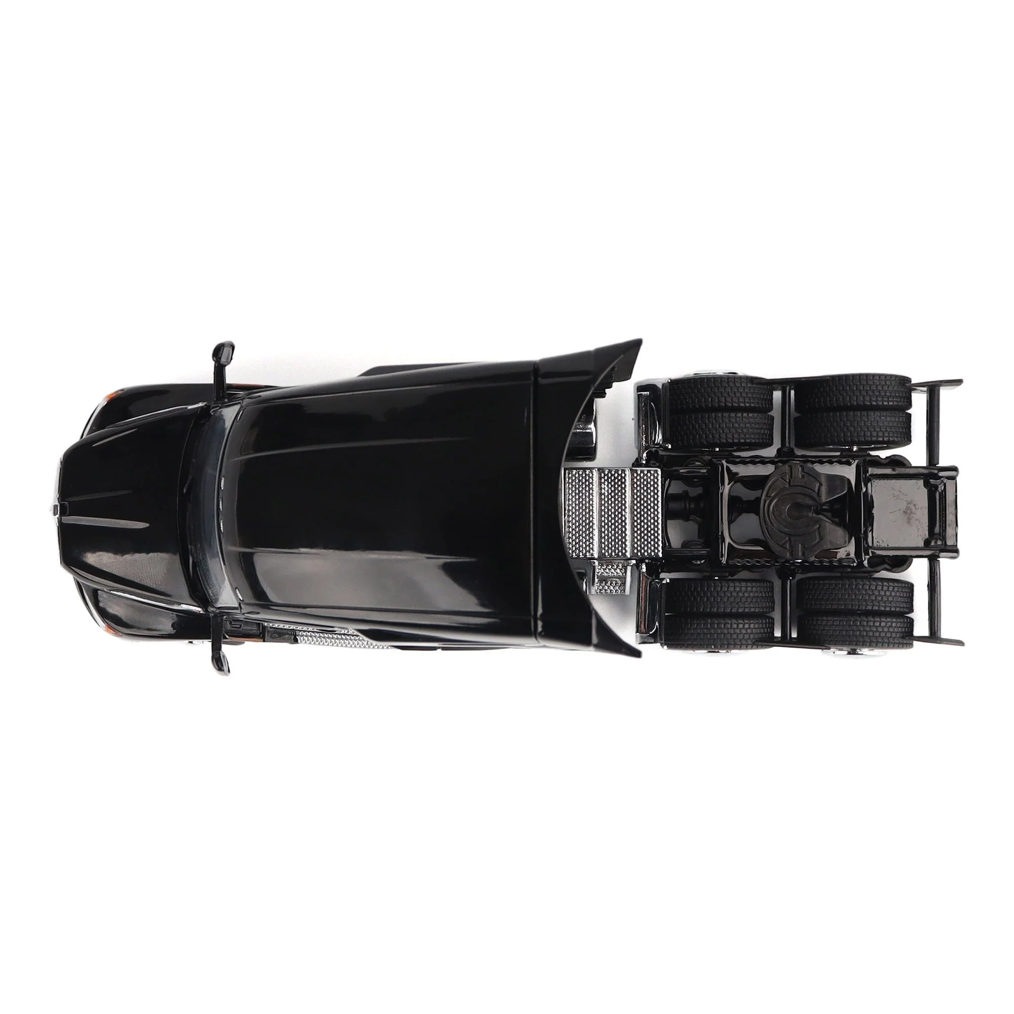 1/50 Black Kenworth T680 Tandem Tractor with 76in High Roof Sleeper Cab by Diecast Masters - Image 8