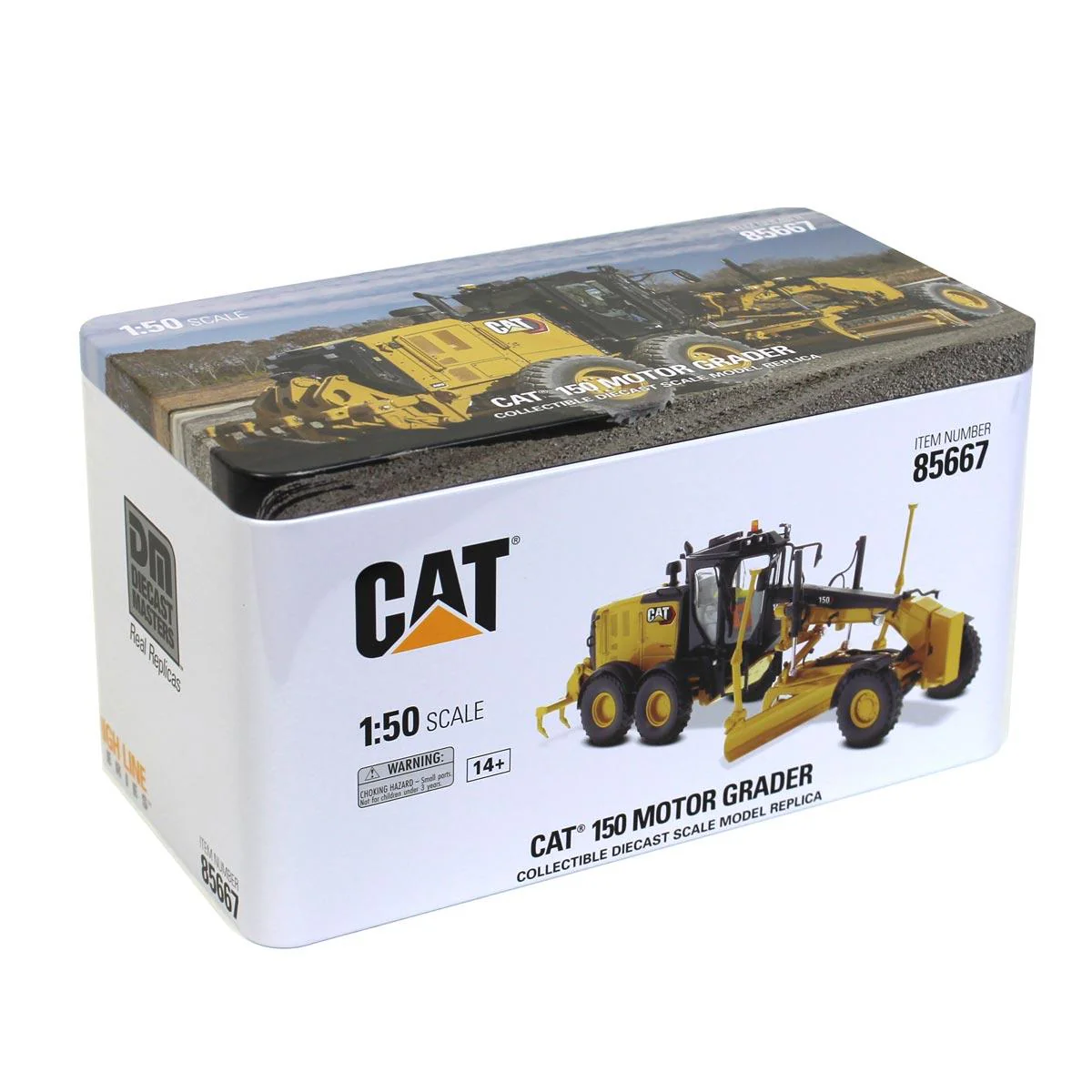 1/50 Caterpillar 150 Motor Grader, Diecast Masters High Line Series - Image 6