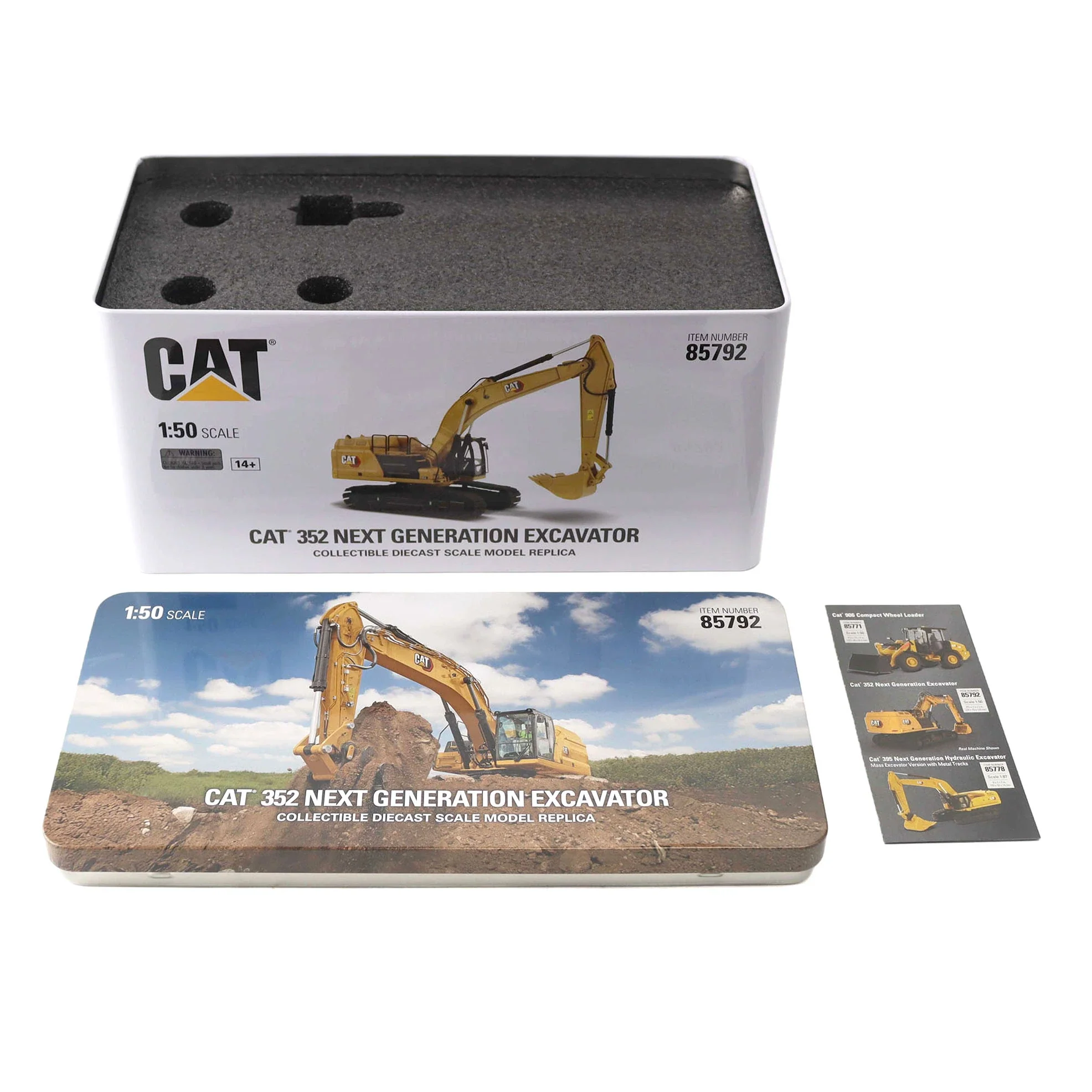 1/50 Caterpillar 352 Next Generation Excavator by Diecast Masters - Image 9