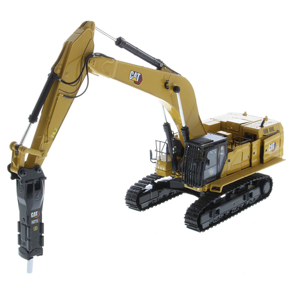 1/50 CAT 395 Next Generation Hydraulic Excavator (General Purpose Version) with Bucket, Hammer & Shear by Diecast Masters - Image 3